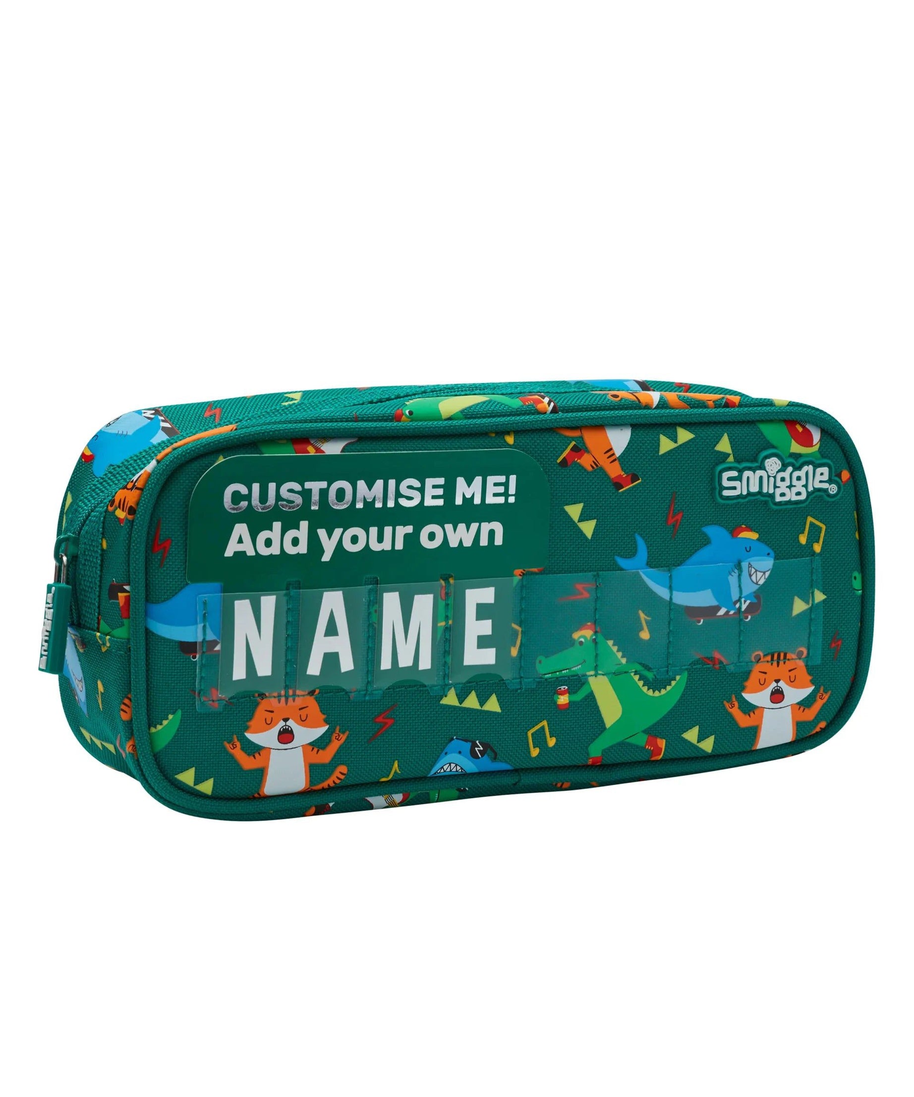 Smiggle - Lets Play İsimlikli Kalem Kutusu-Dinossi