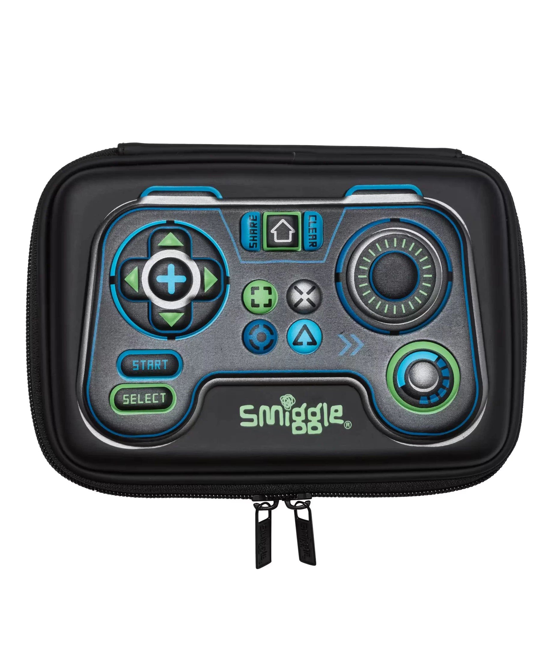 Smiggle - Virtual Hardtop Kalem Kutusu-Dinossi