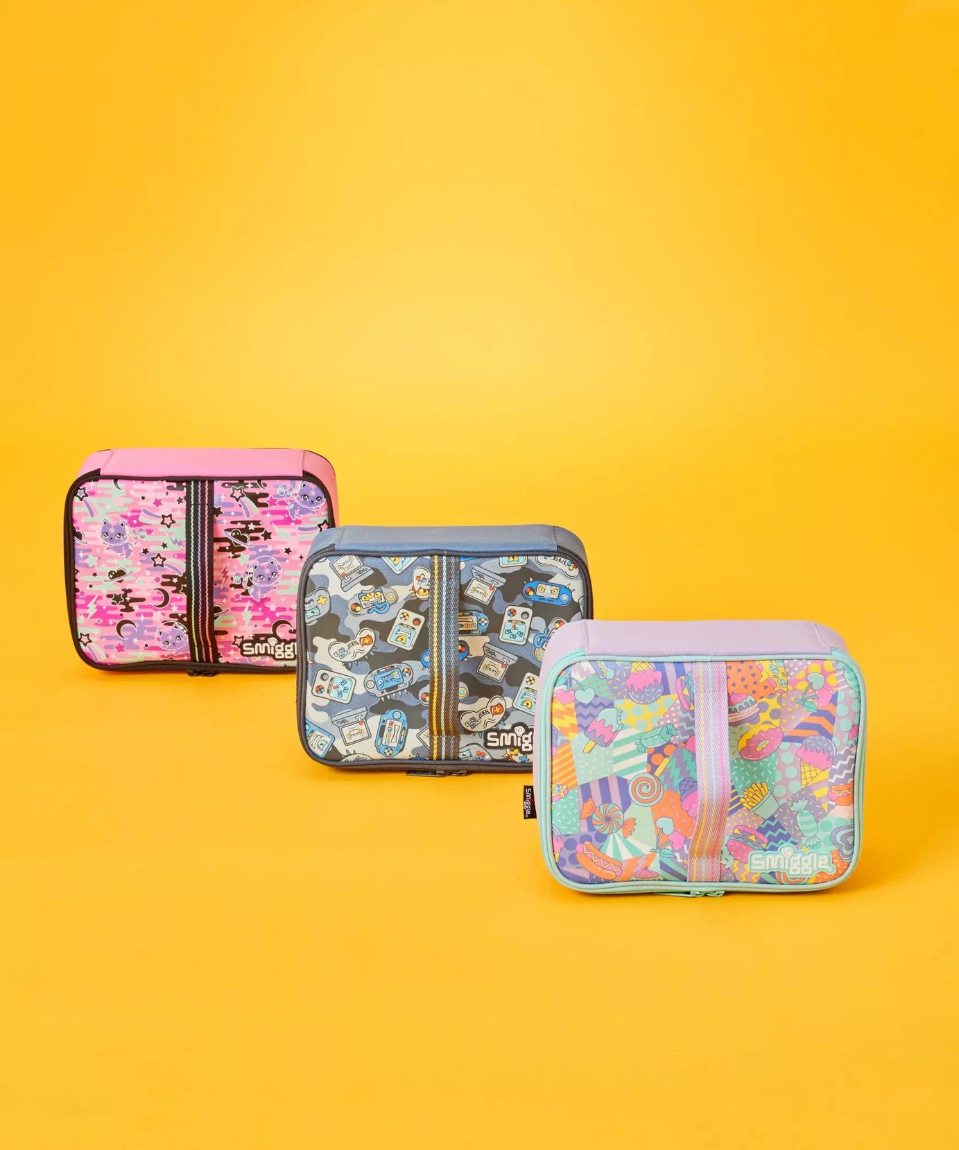 Smiggle - Away Öğle Beslenme Çantası-Dinossi