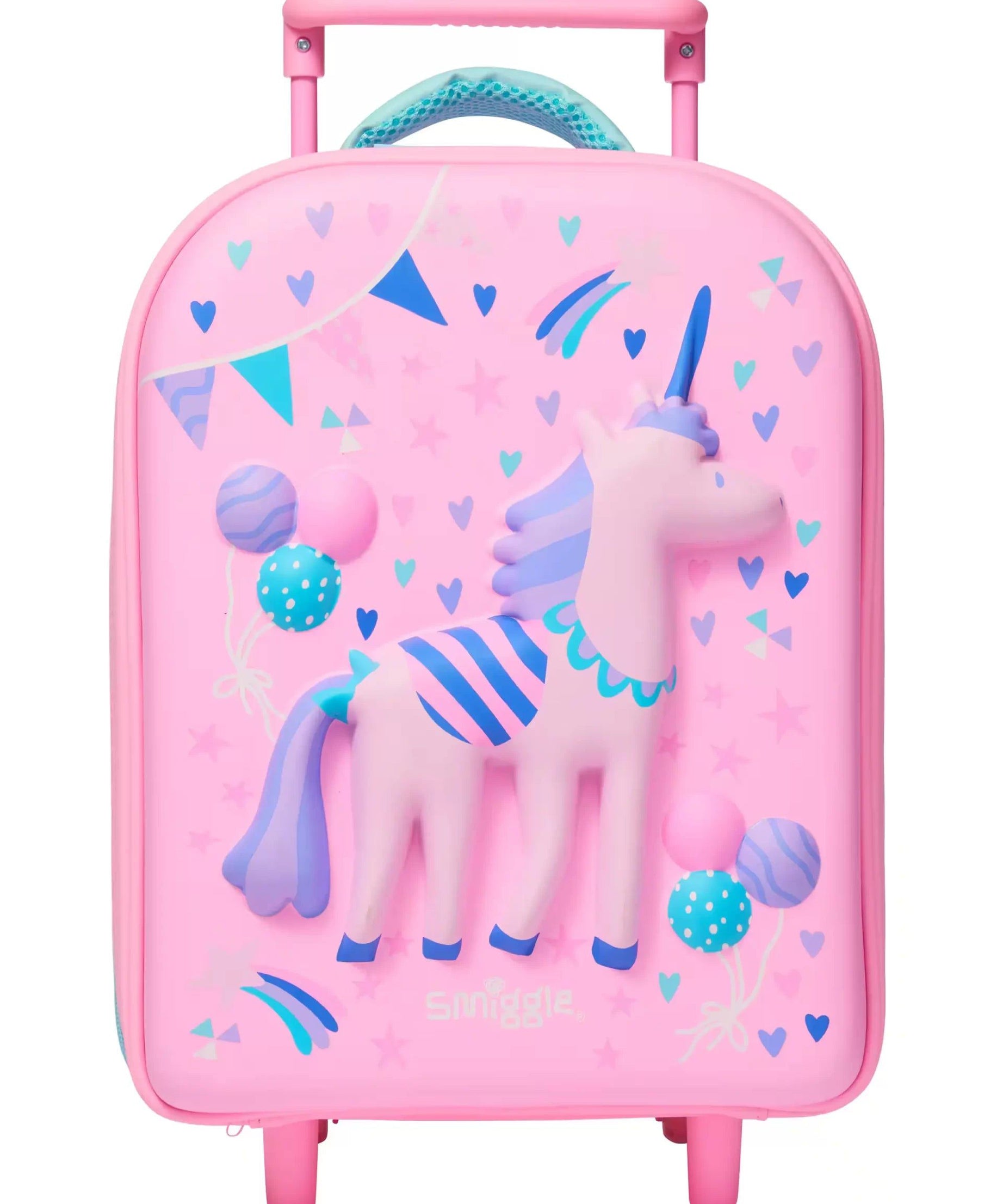 Smiggle - Glide Teeny Tiny Hardtop Okul ve Seyahat Çantası-Dinossi