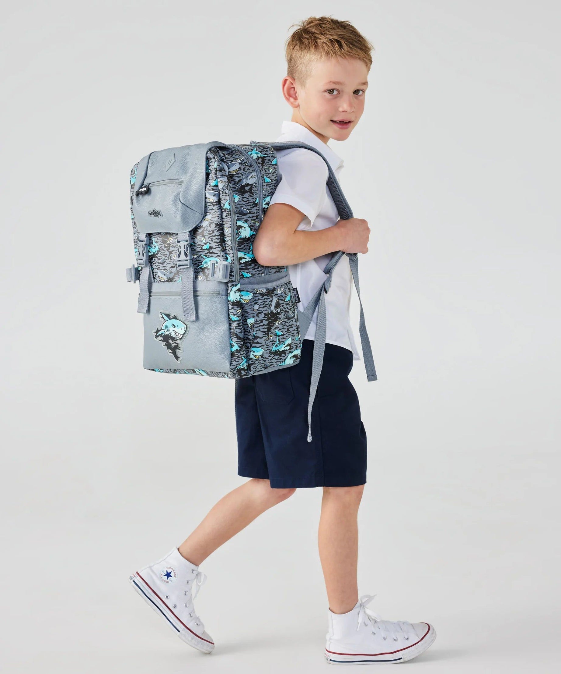 Smiggle - Wild Side Klasik Sırt Çantası-Dinossi