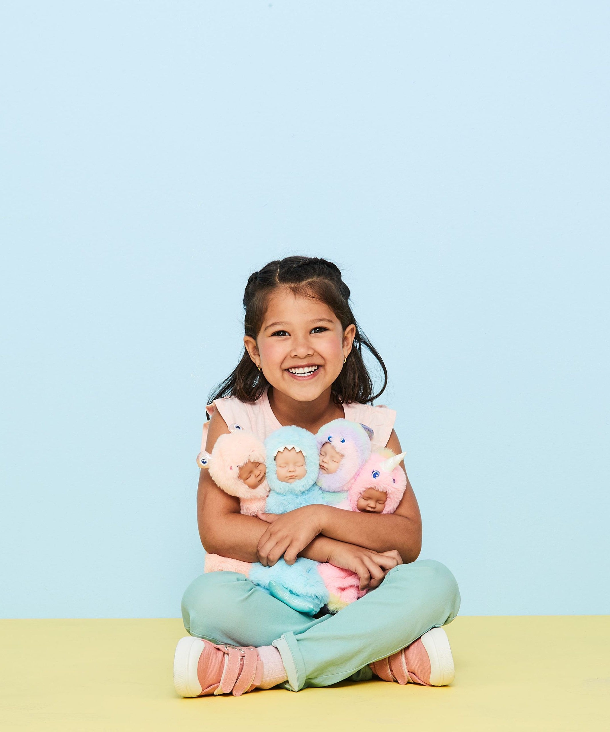 Smiggle - Splash Uyuyan Bebek Şeklinde Kokulu Kalem Kutusu-Dinossi