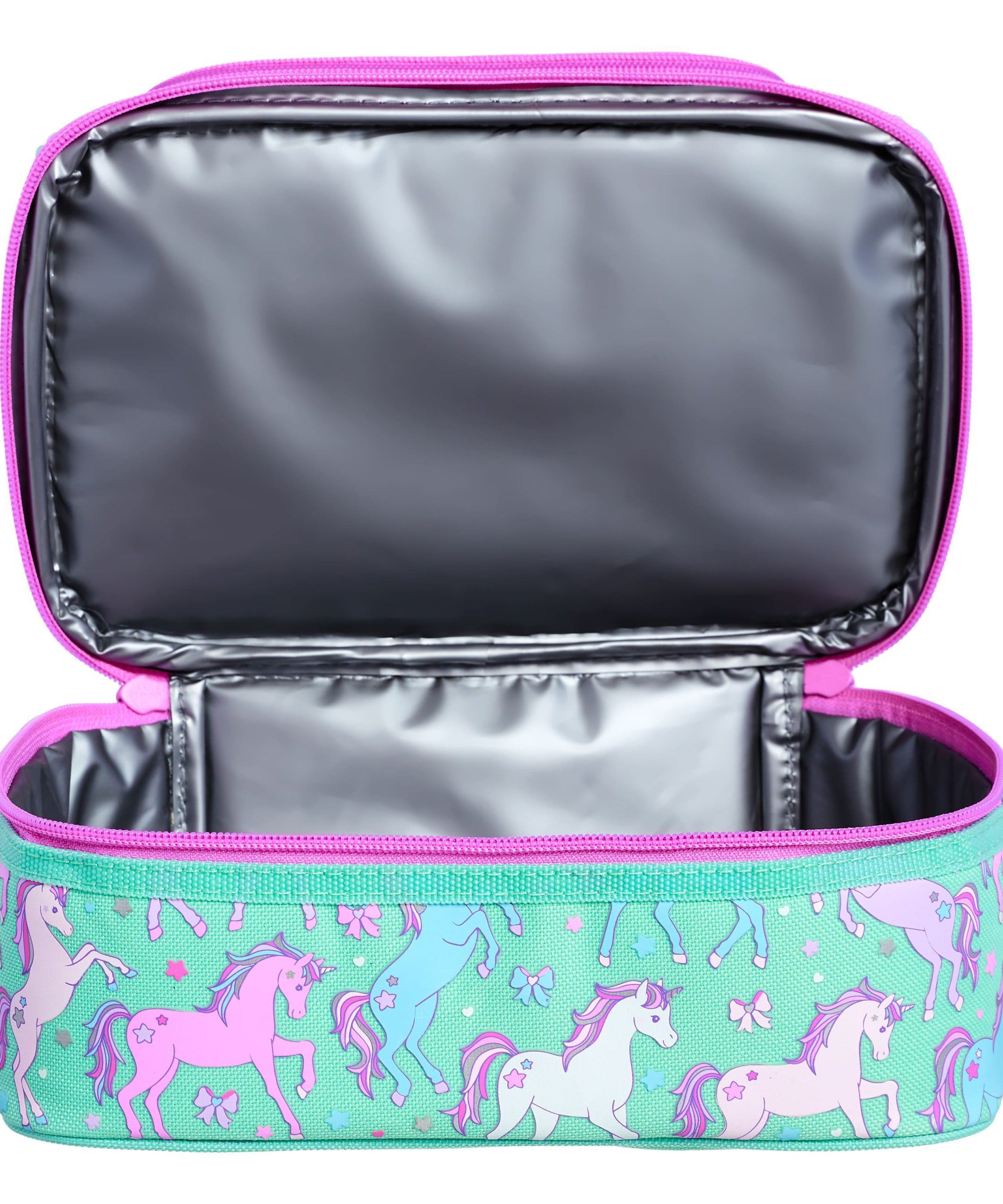 Smiggle - Çift Katlı Unicorn Beslenme Çantası-Dinossi