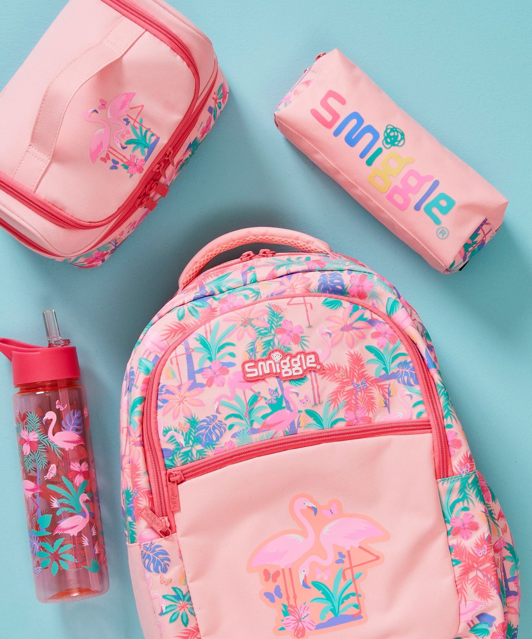 Smiggle - Neat Çift Katlı Pelikan Beslenme Çantası-Dinossi