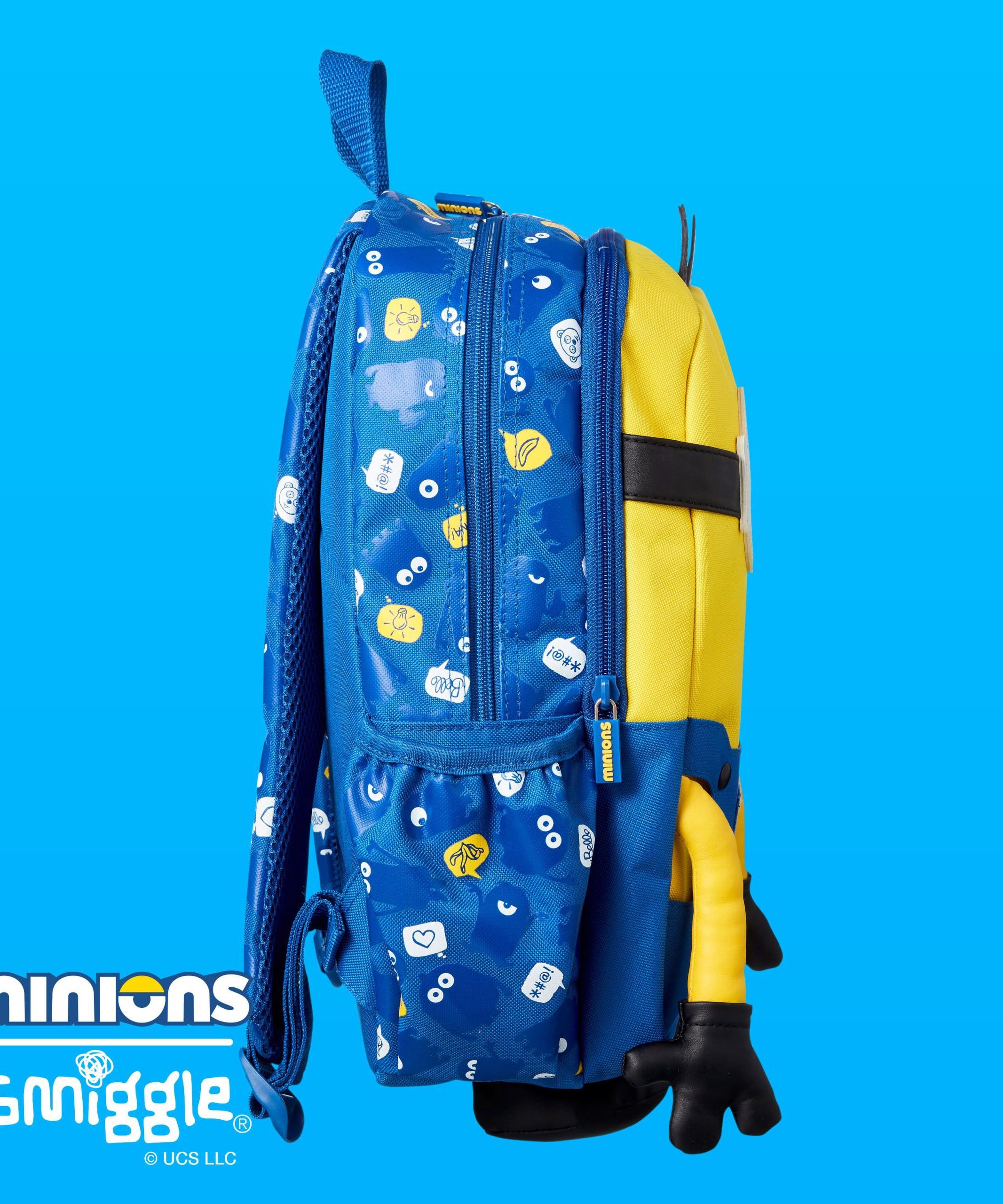 Smiggle - Minions Junior Karakter Sırt Çantası-Dinossi