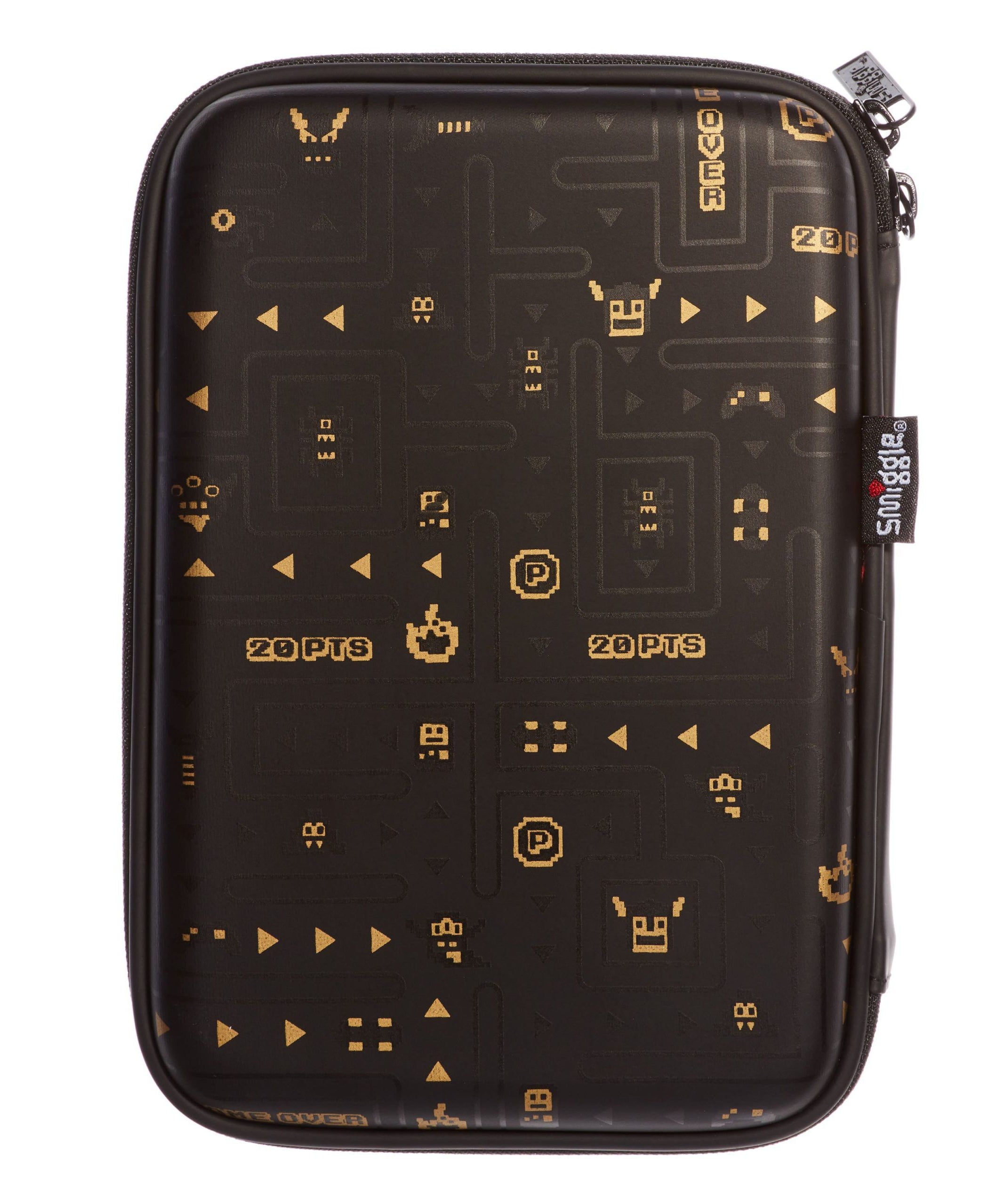 Smiggle - 3D Kabartmalı Tetris Temalı Gamer Hardtop Kalem Kutusu-Dinossi