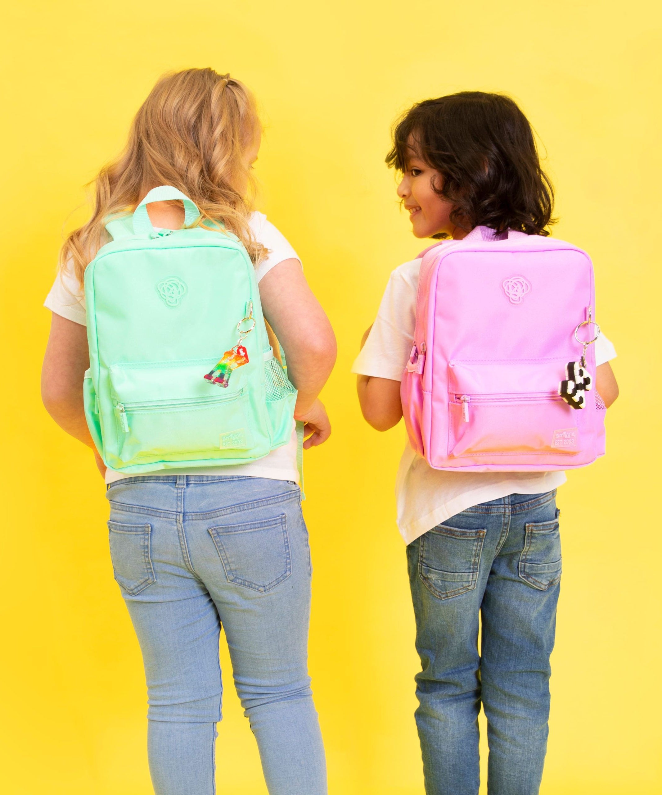 Smiggle - Sorbet Mini Mint Yeşili Su Geçirmez Sırt Çantası-Dinossi