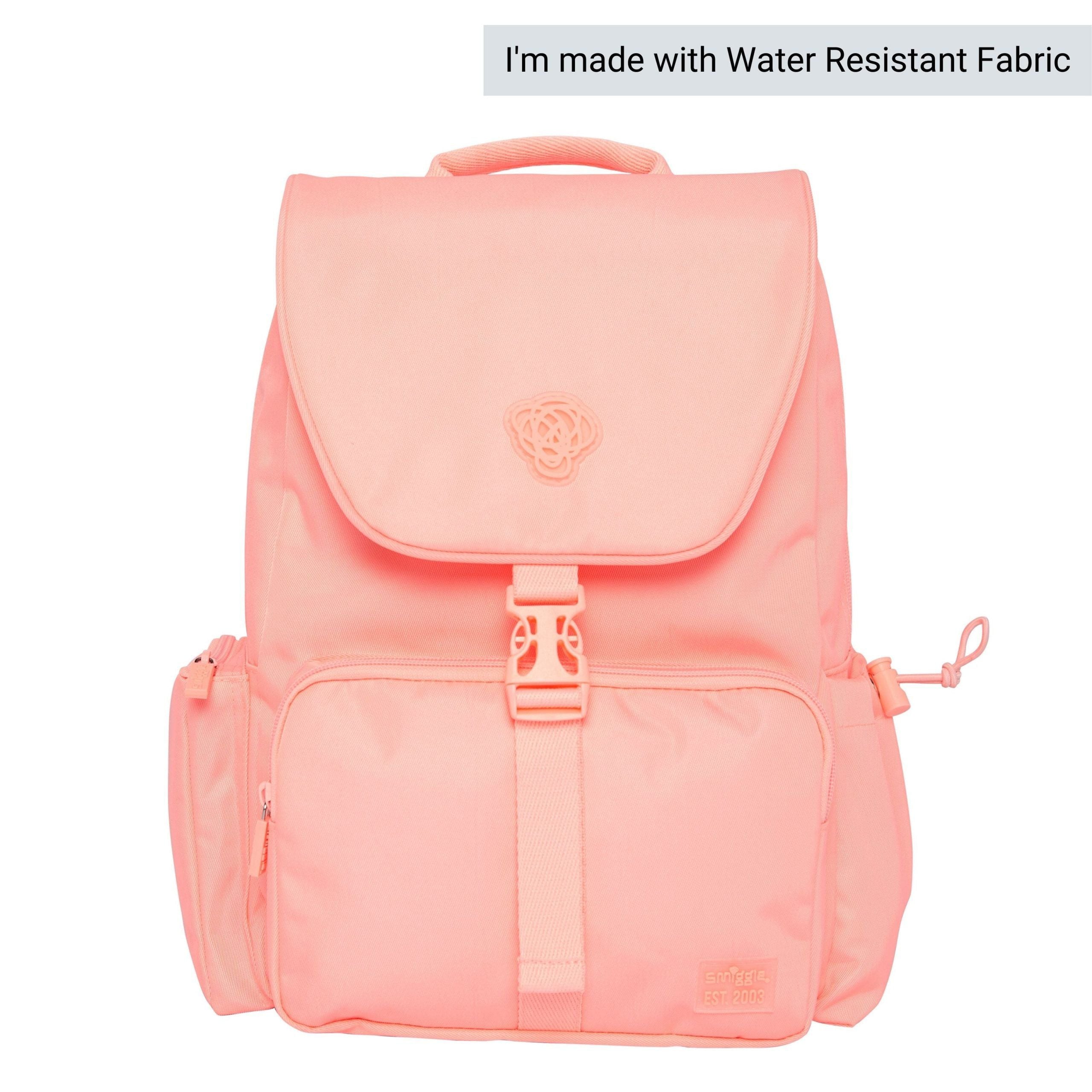 Smiggle - Sorbet Park Mercan Pembesi Su Geçirmez Sırt Çantası-Dinossi