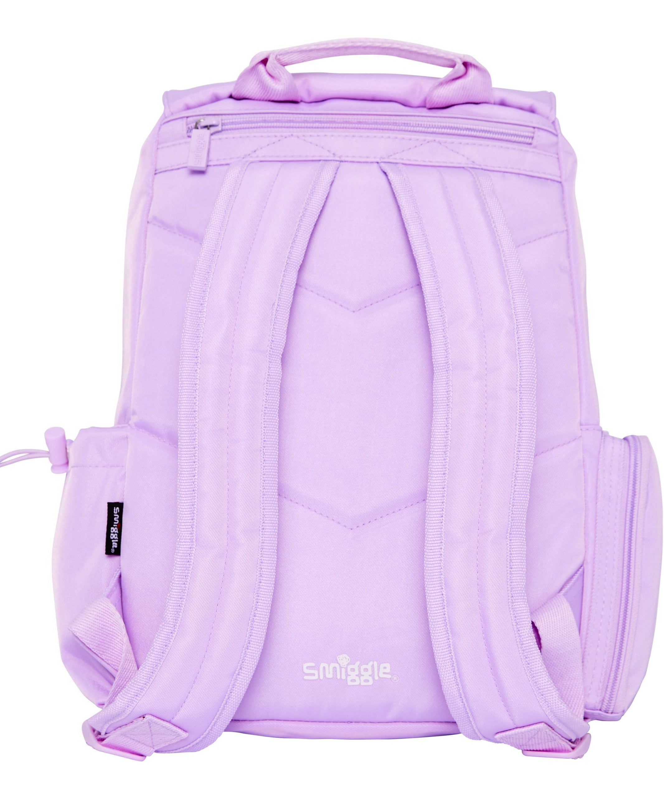 Smiggle - Sorbet Park Lilak Su Geçirmez Sırt Çantası-Dinossi