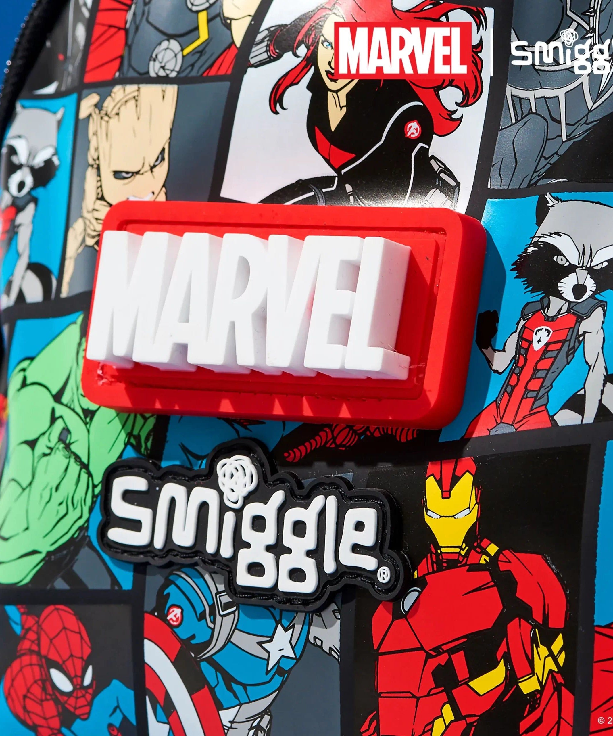 Smiggle - Marvel Klasik Sırt Çantası-Dinossi
