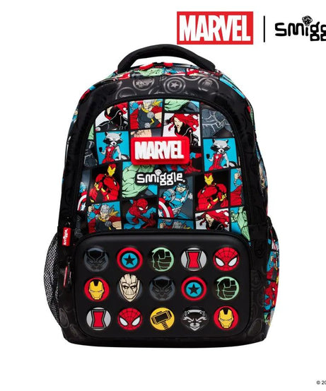 Smiggle - Marvel 4'lü Okul Çanta Seti-Dinossi