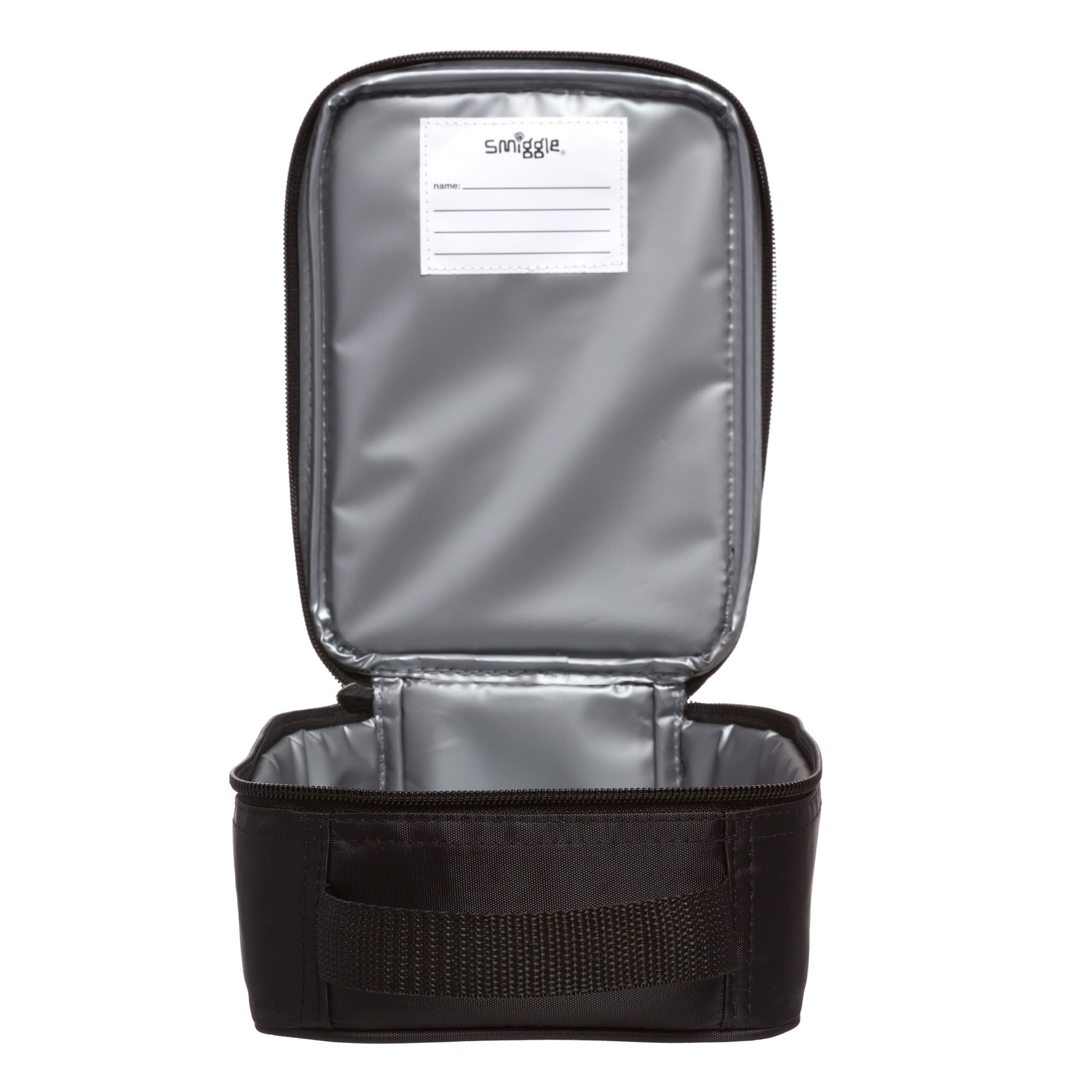 Smiggle - Giggle Siyah Dinzorlar Beslenme Çantası-Dinossi