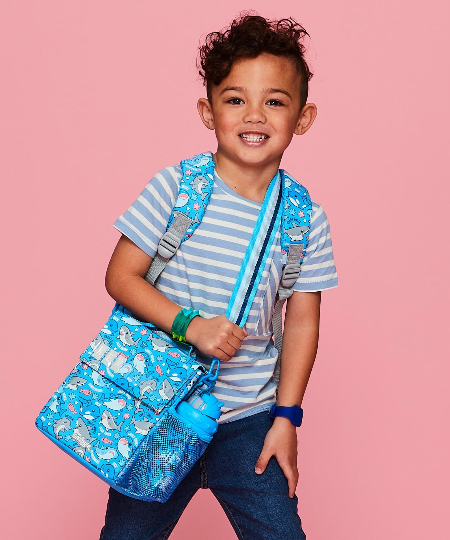 Smiggle - Up & Down Miniklere Özel BPA İçermeyen Suluk-Dinossi