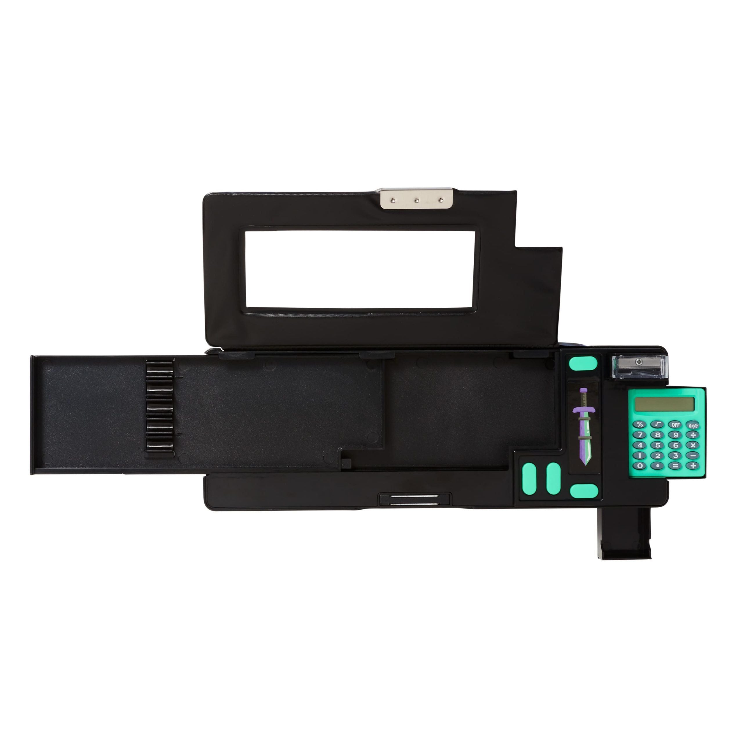 Smiggle - Hey There Hesap Makineli Otomatik Kalem Kutusu-Dinossi