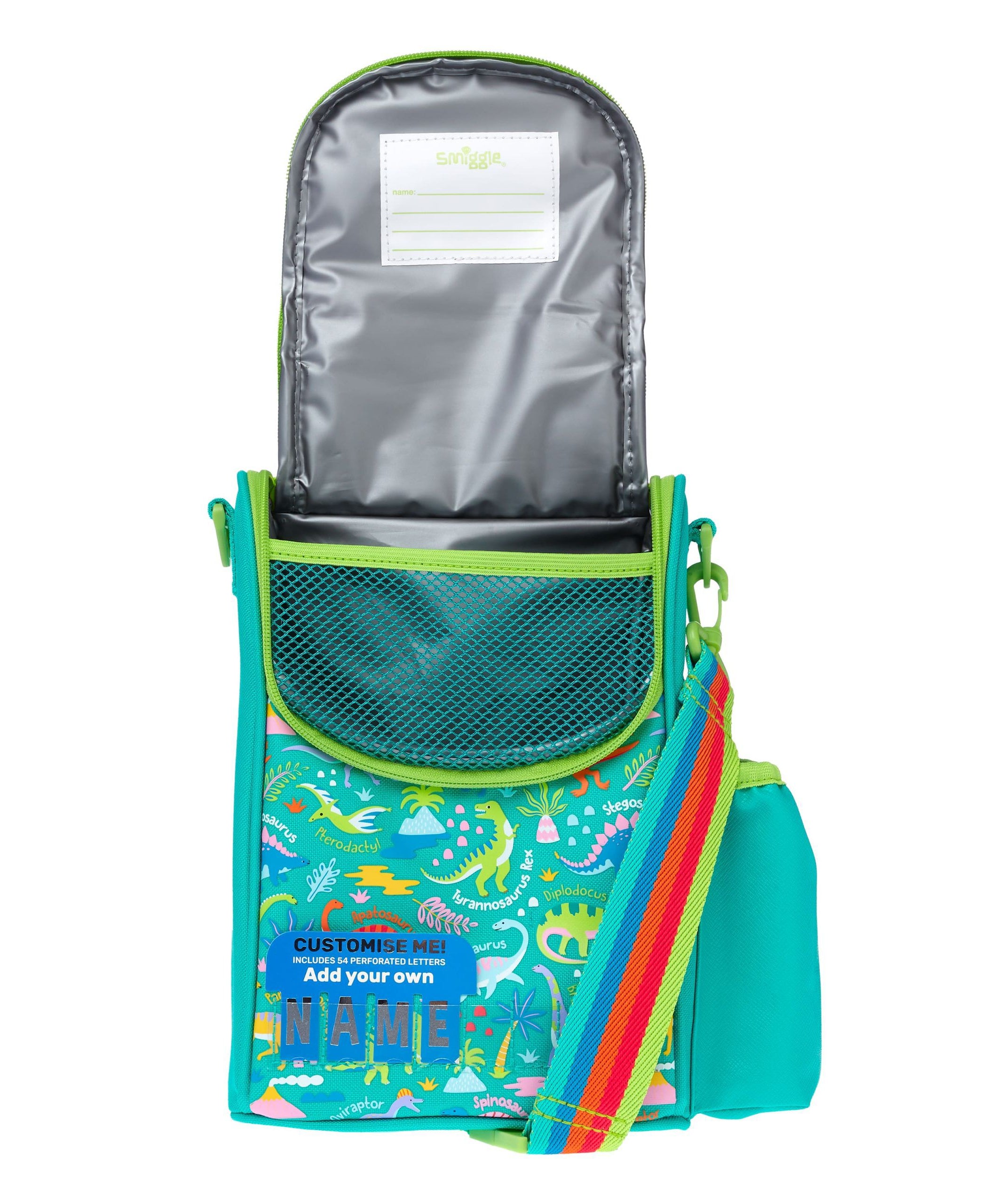 Smiggle - Cloud Nine Junior İsimlikli Beslenme Çantası-Dinossi