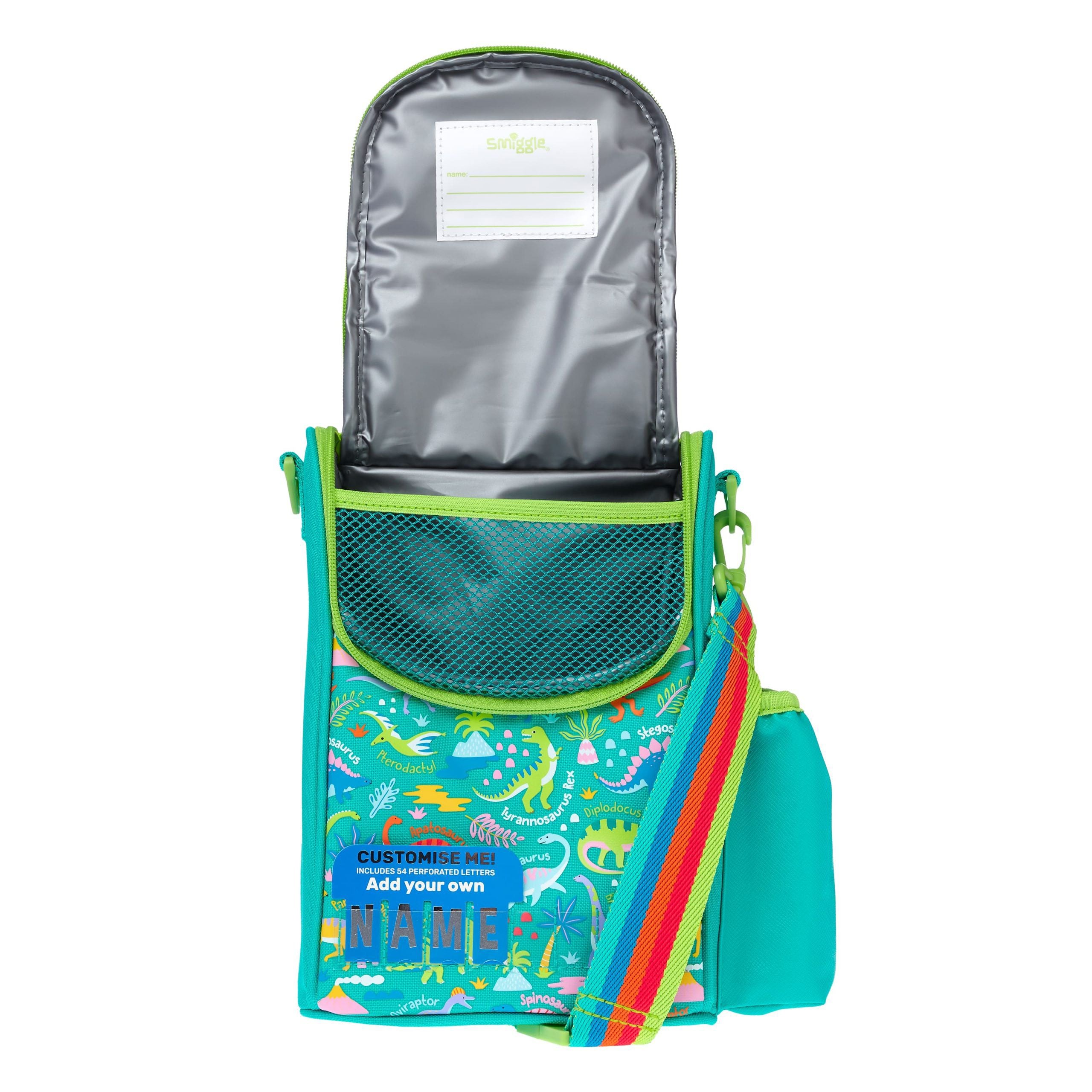 Smiggle - Cloud Nine Junior İsimlikli Beslenme Çantası-Dinossi
