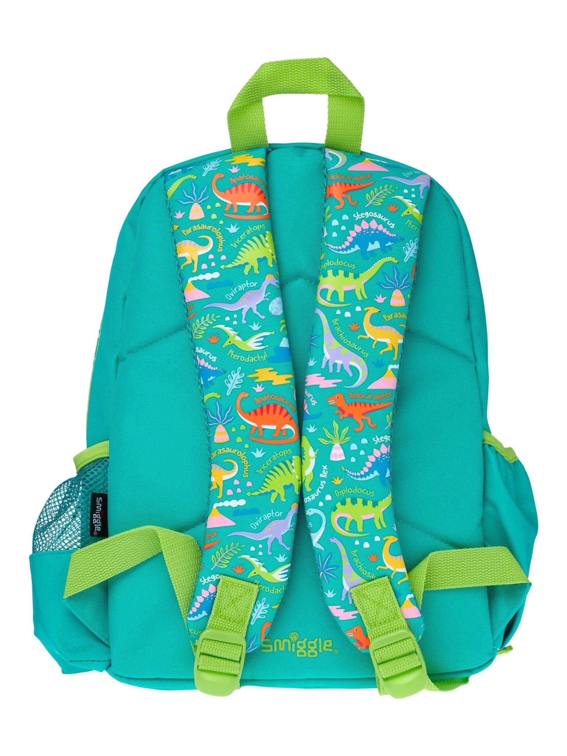 Smiggle - Cloud Nine 4'lü Anaokulu ve Kreş Okul Çanta Seti-Dinossi