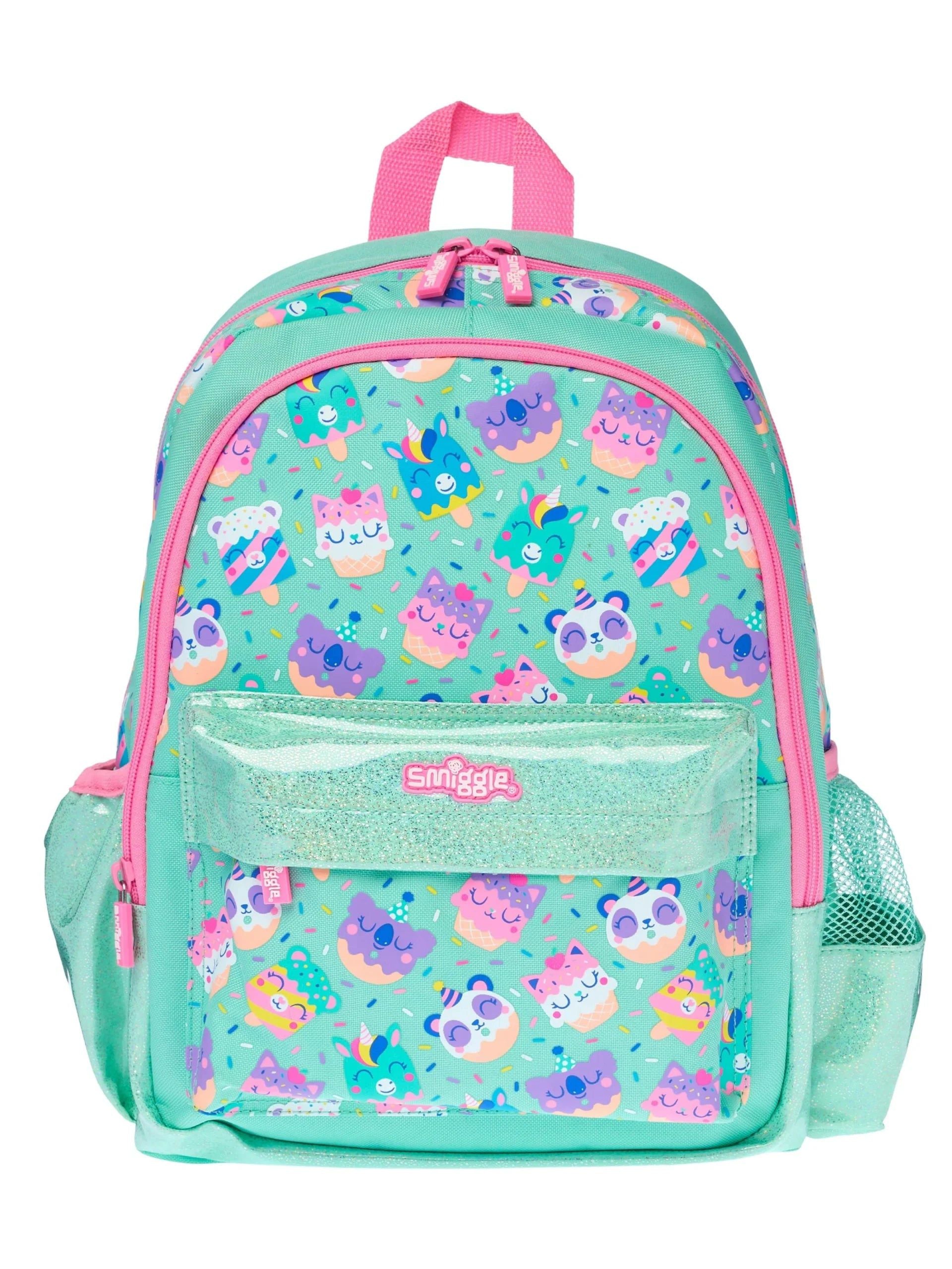 Smiggle - Cloud Nine 4lü Anaokulu ve Kreş Okul Çanta Seti-Dinossi