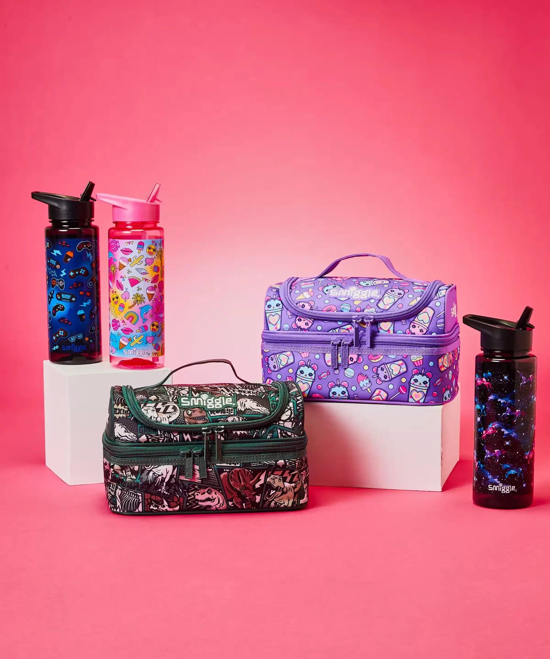 Smiggle - Wonder World Game 750Ml BPA'sız Suluk-Dinossi