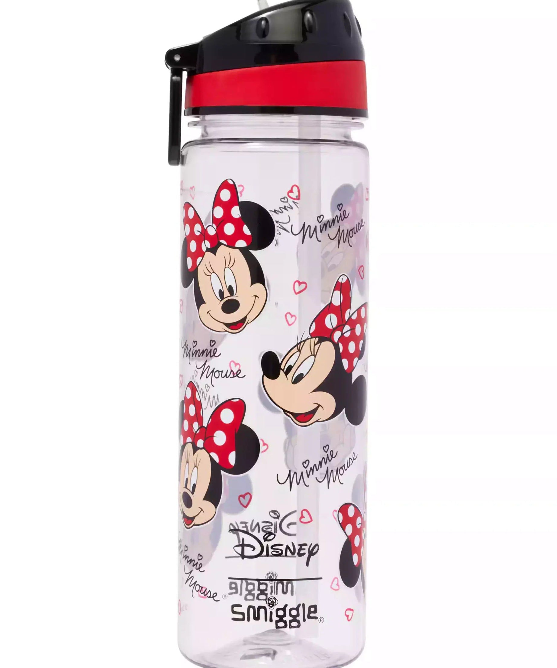 Smiggle - Minnie Mouse 650ML Pipetli BPAsız Suluk-Dinossi