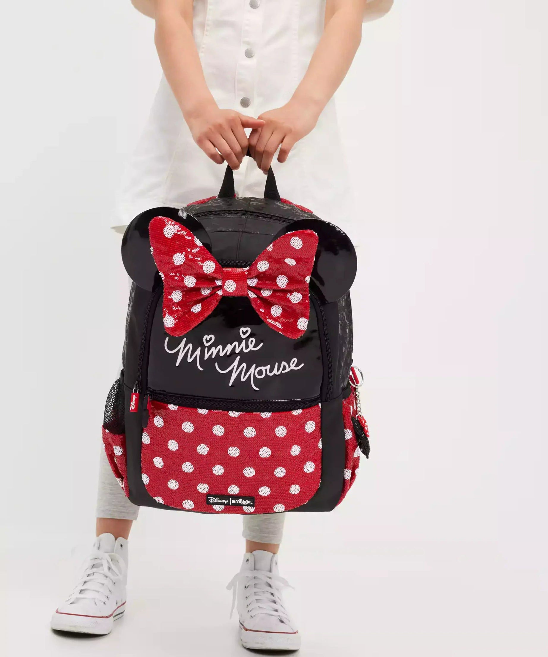 Smiggle - Disney Minnie Mouse 2li Okul Çanta Seti-Dinossi