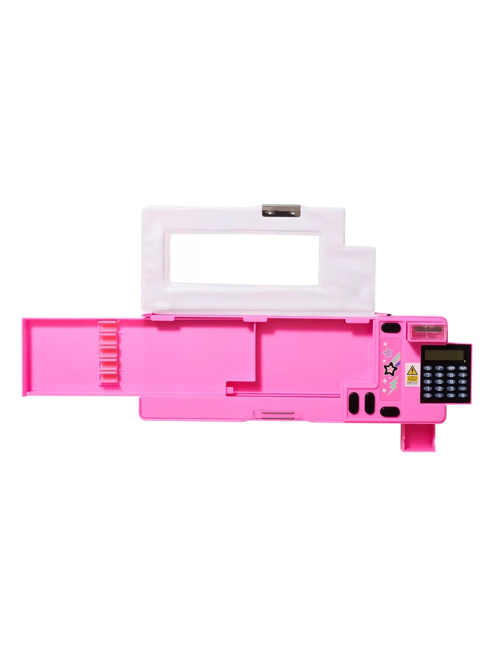 Smiggle - Away Hesap Makineli Otomatik Kalem Kutusu-Dinossi