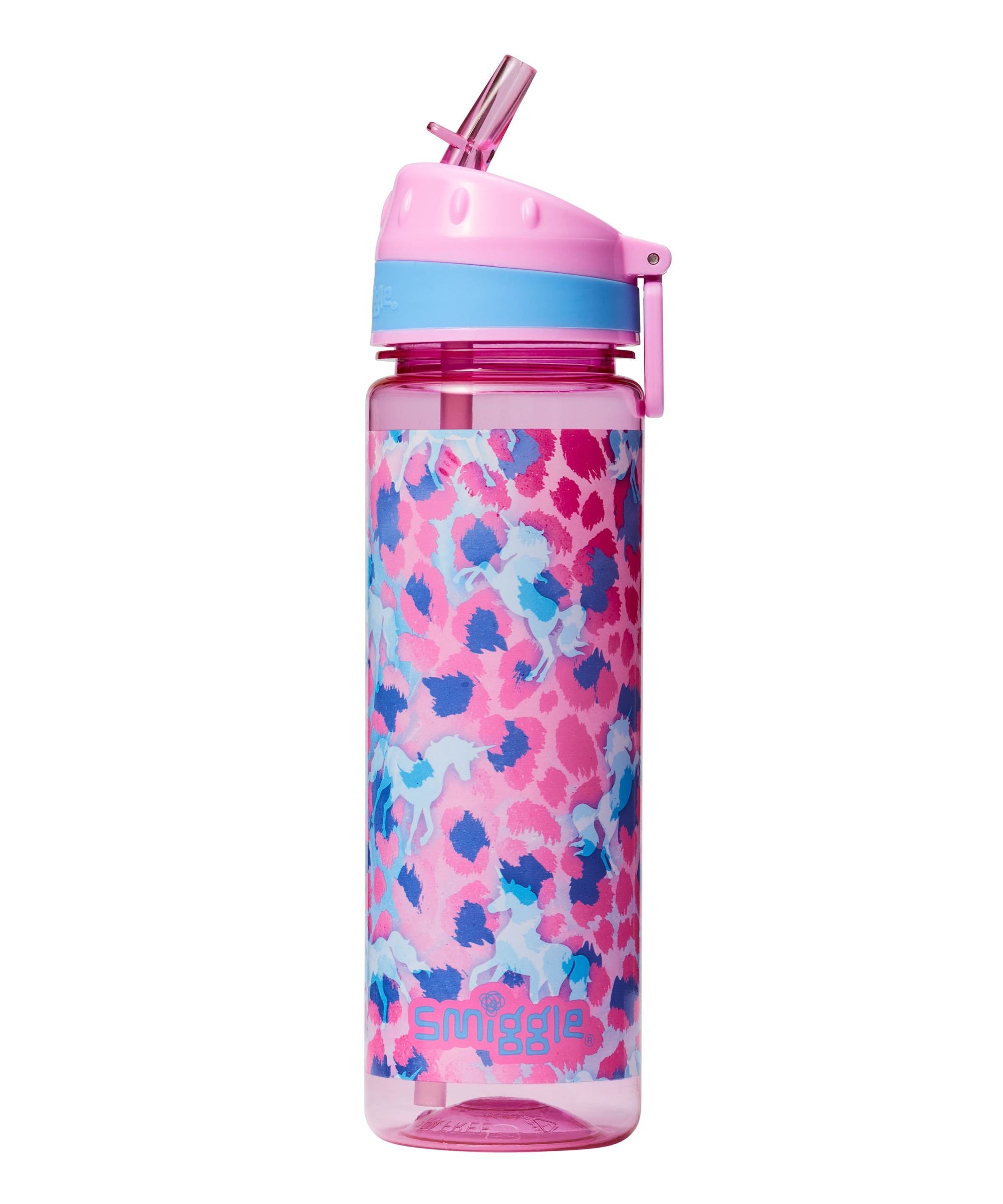 Smiggle - Mirage Pipetli BPA'sız 650 ML Suluk-Dinossi