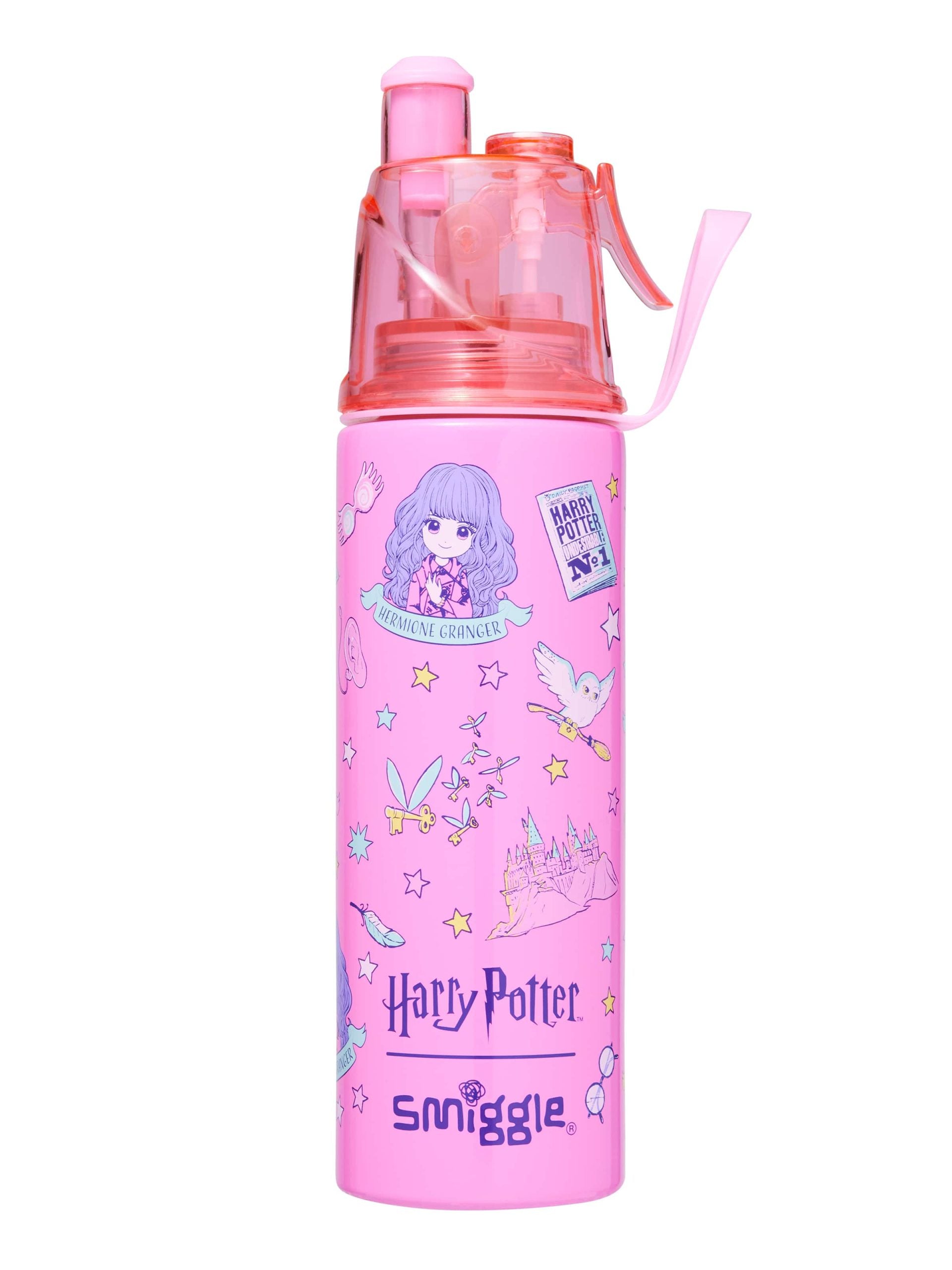 Smiggle - Harry Potter Su Püskürtmeli 500ML Çelik Matara-Dinossi