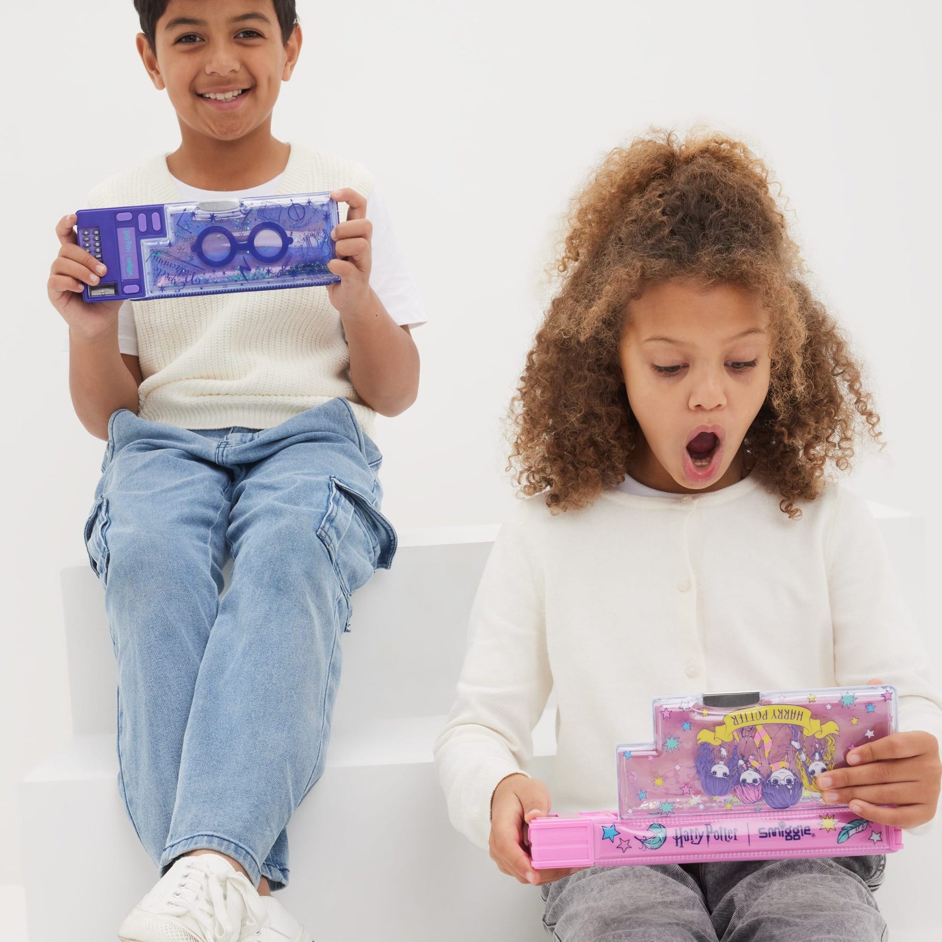 Smiggle - Harry Potter Hesap Makineli Otomatik Kalem Kutusu-Dinossi