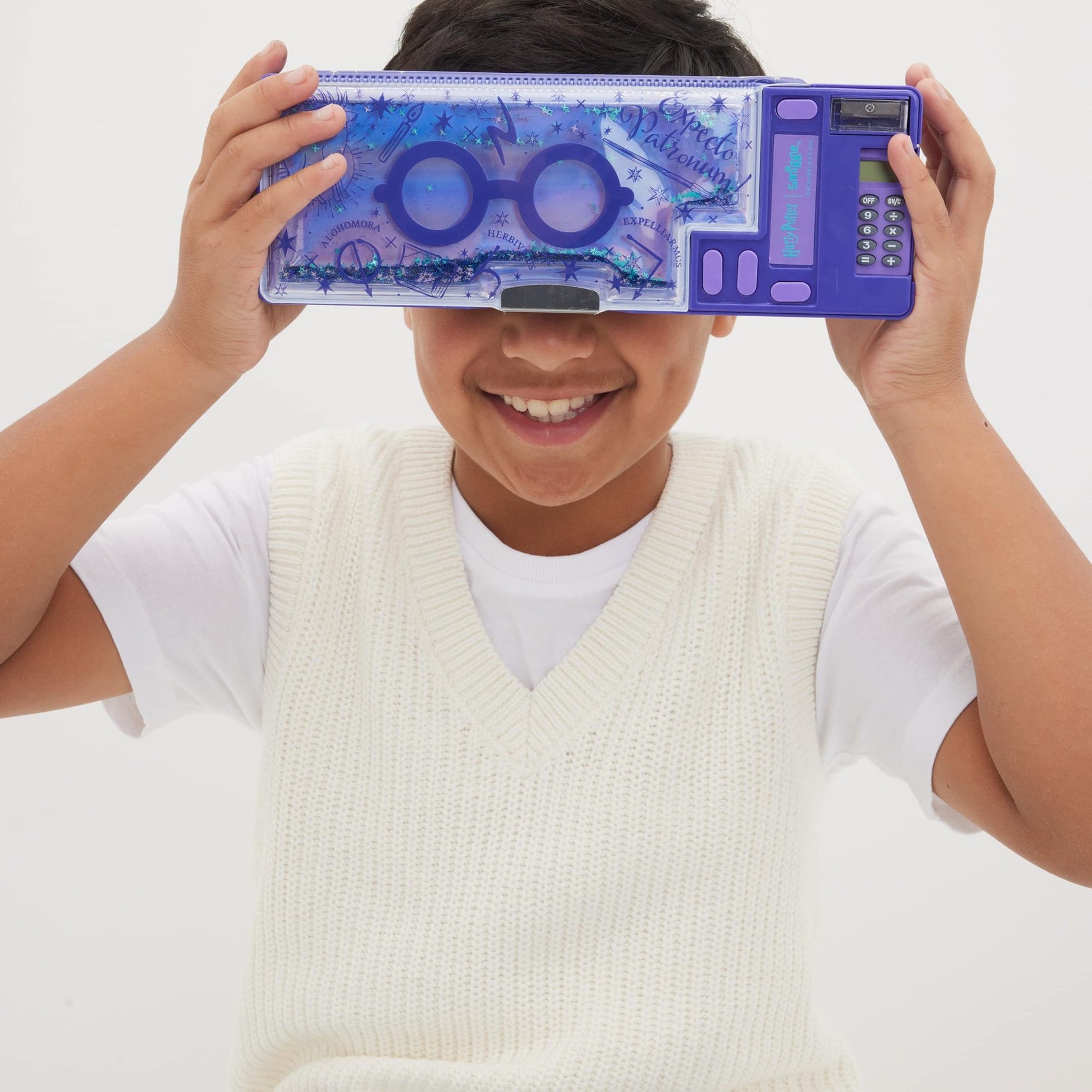 Smiggle - Harry Potter Hesap Makineli Otomatik Kalem Kutusu-Dinossi