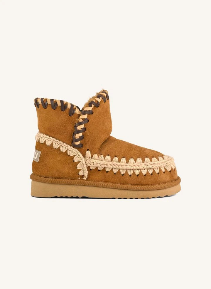 Mou - Eskimo Dikişli Botlar | Cognac