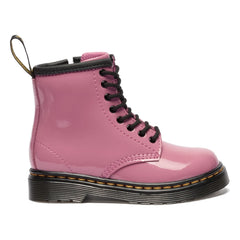 Dr Martens - 1460 J पेटेंट लेस-अप बूट | गुलाबी