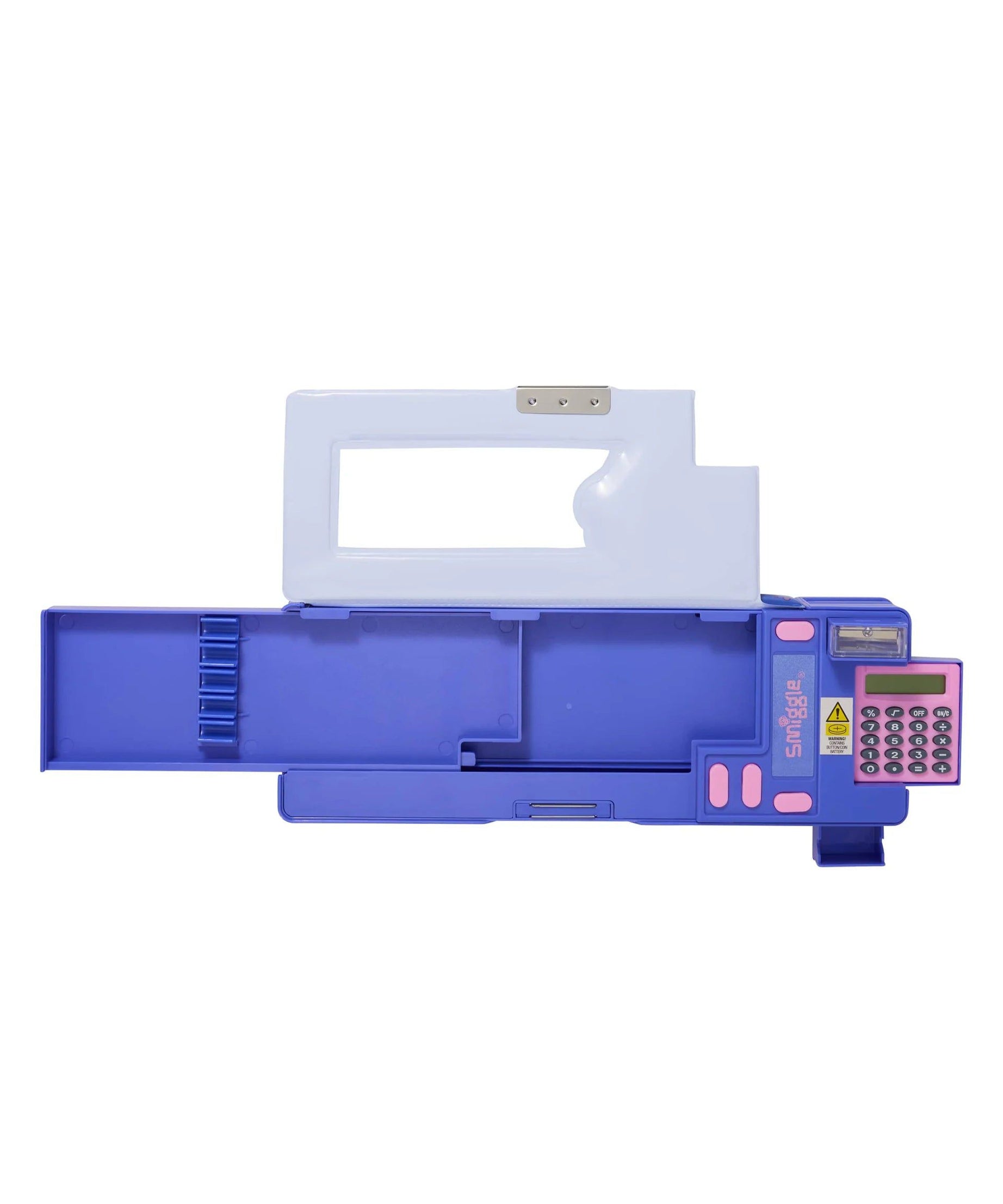 Smiggle - Epic Hesap Makineli Otomatik Kalem Kutusu-Dinossi