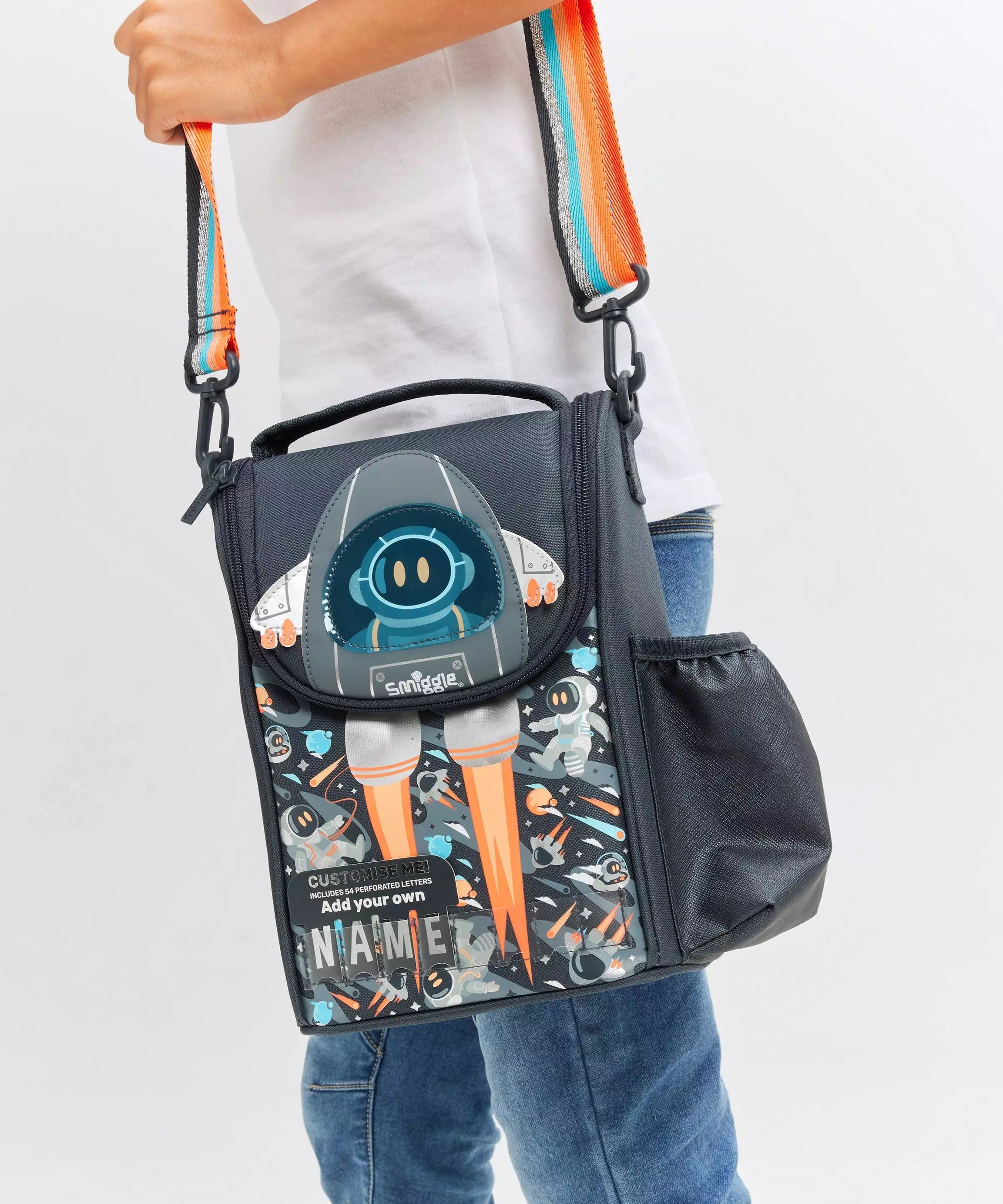 Smiggle -Blast Off Anaokulu Beslenme ve Gezi Çantası-Dinossi