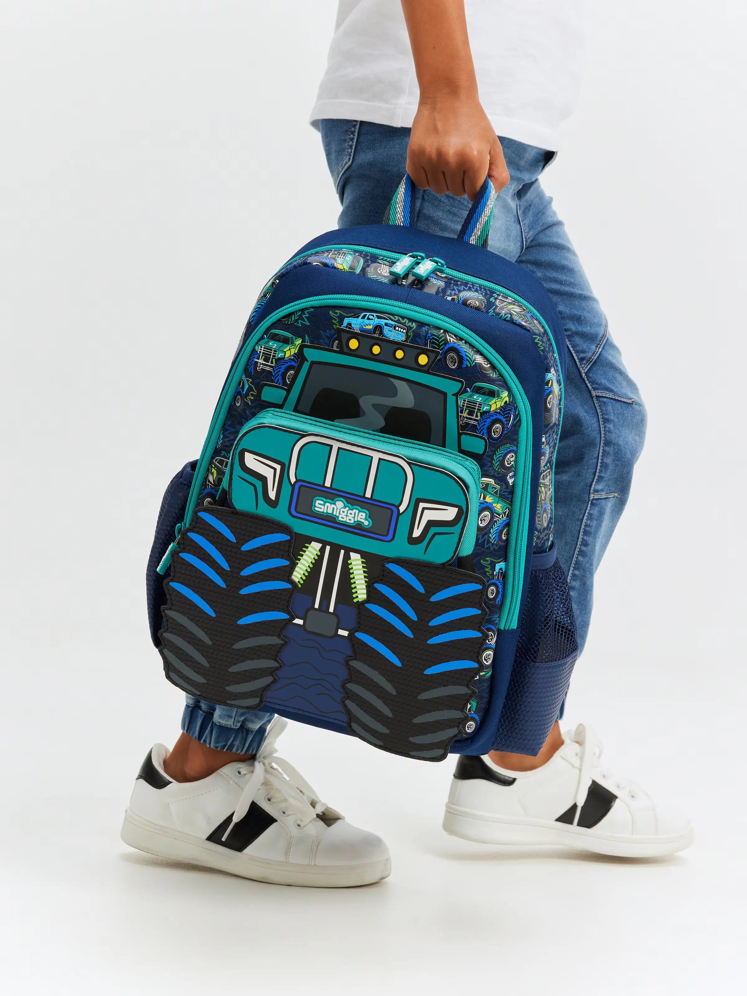 Smiggle - Blast Off Junior Anaokulu Sırt Çantası-Dinossi