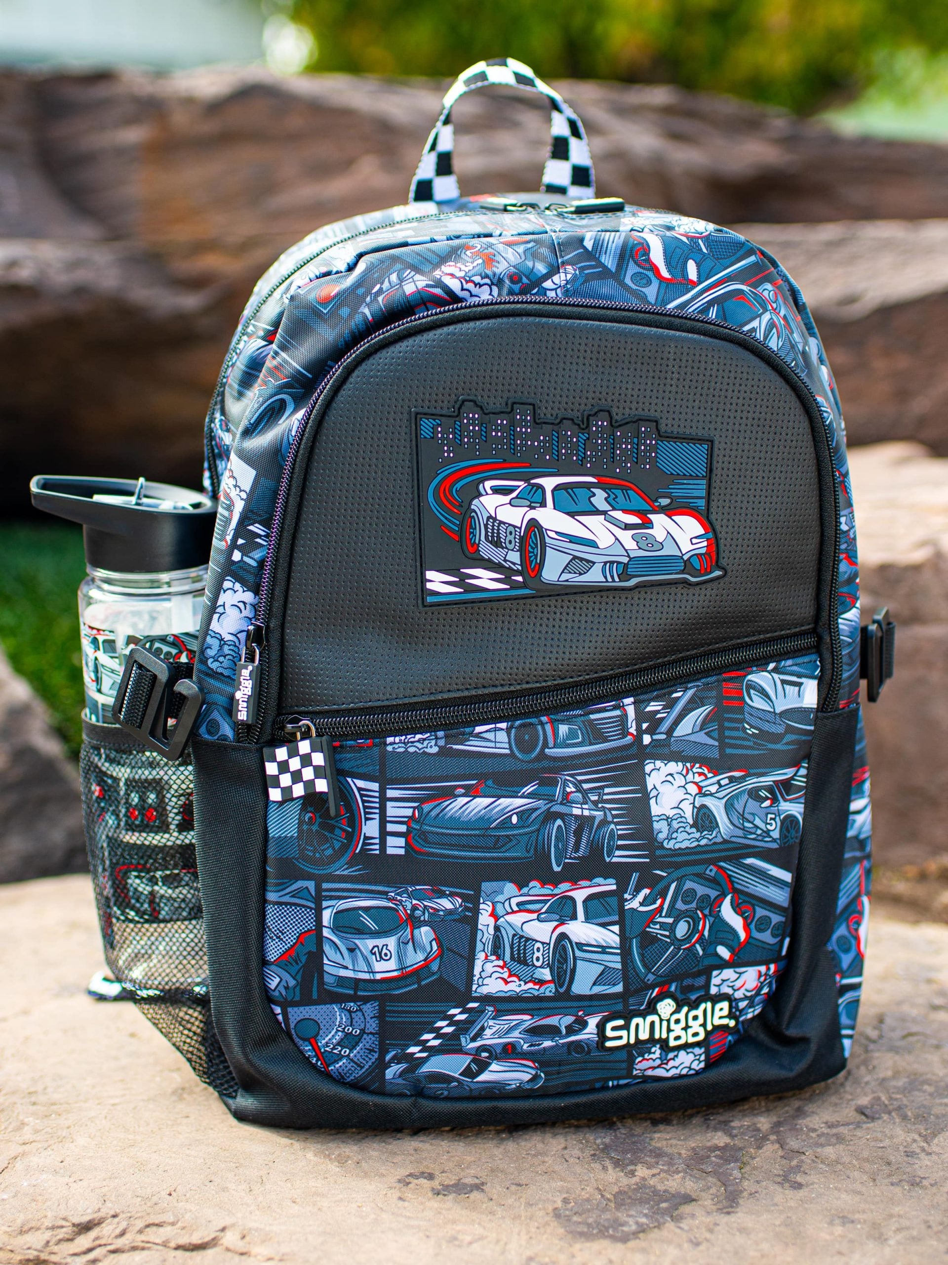 Smiggle - Limitless Klasik Okul Sırt Çantası-Dinossi