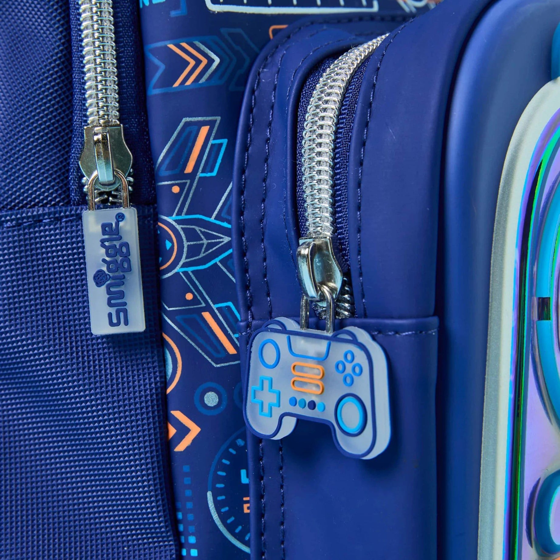 Smiggle - Beta Klasik Okul Sırt Çantası-Dinossi