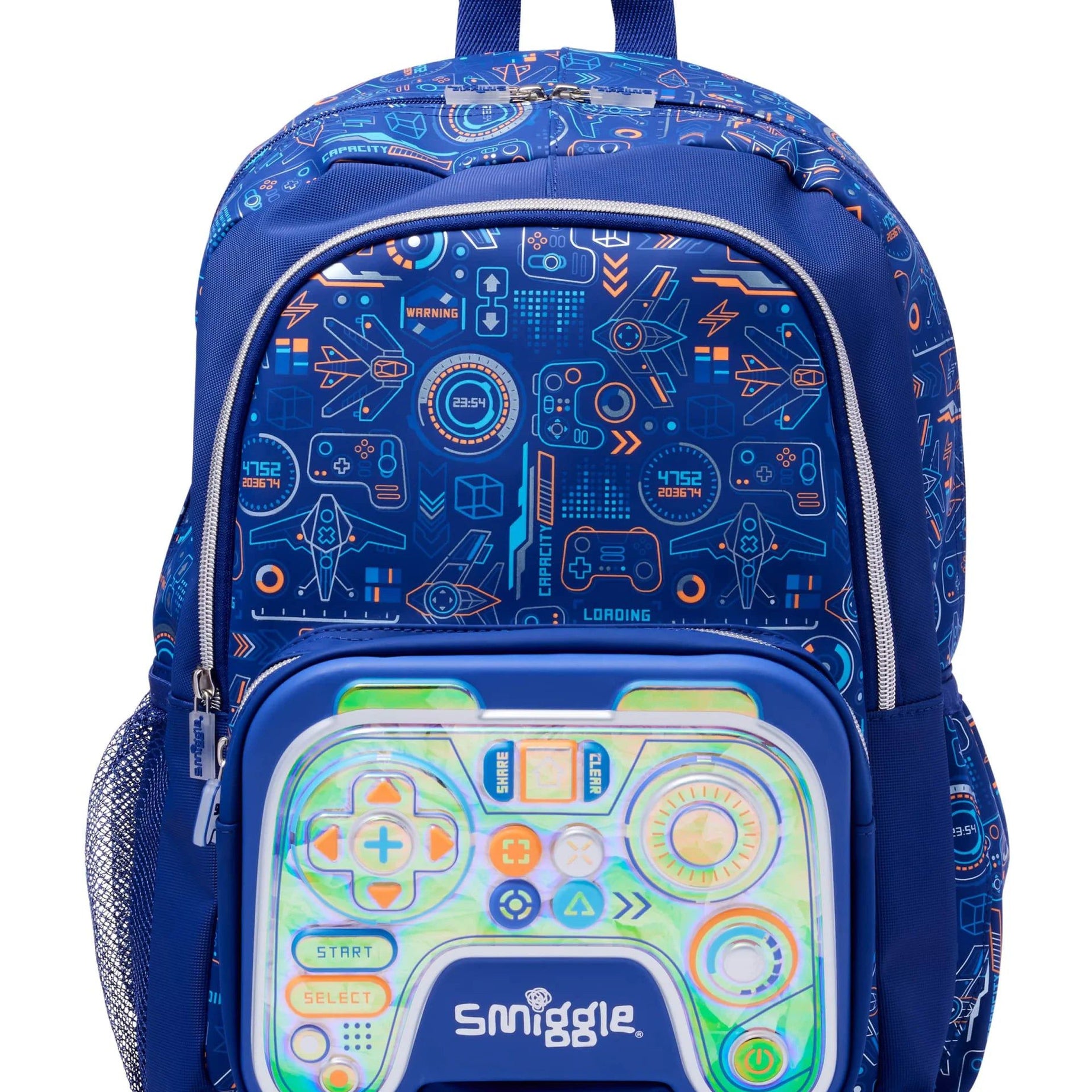 Smiggle - Beta Klasik Okul Sırt Çantası-Dinossi
