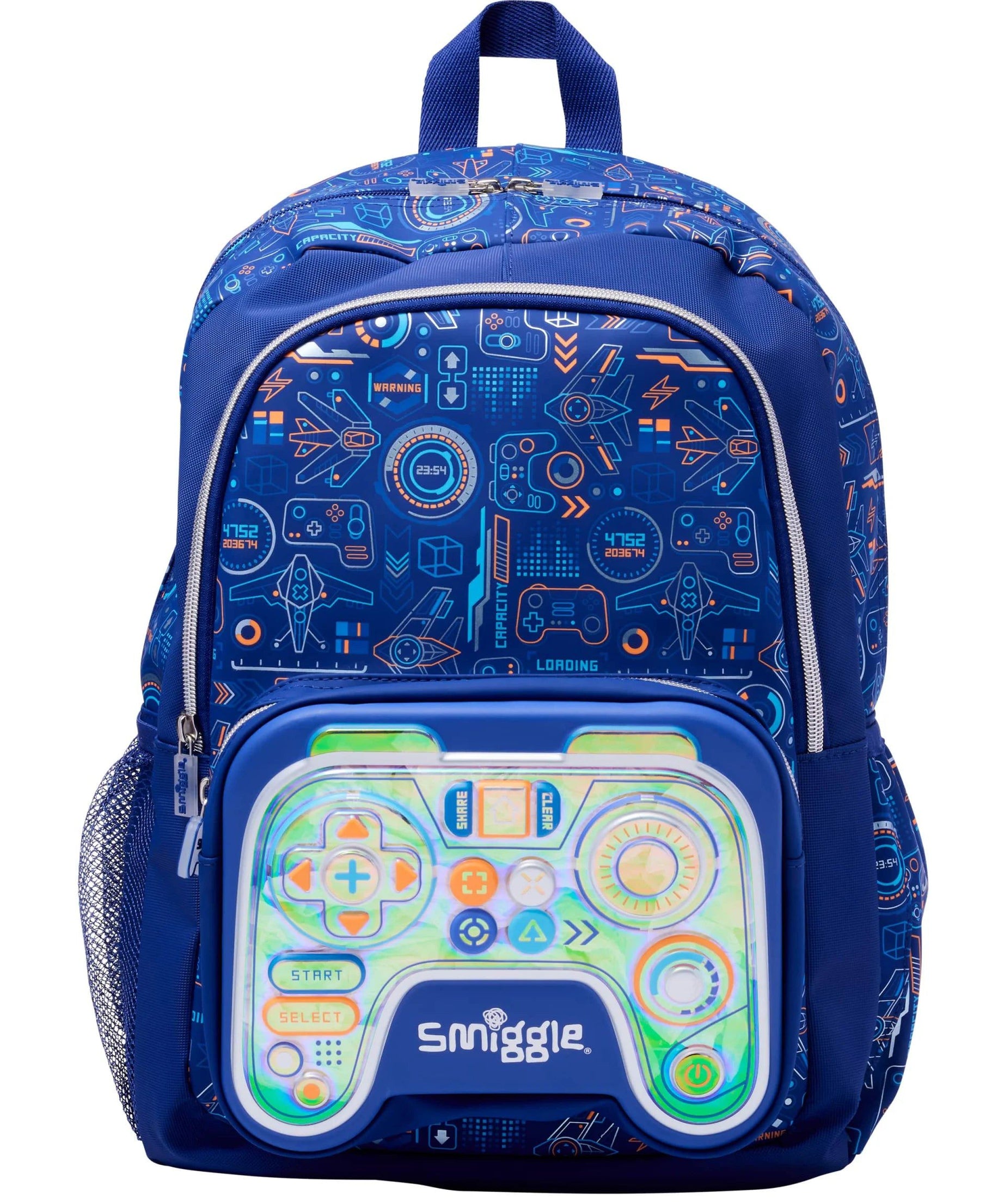 Smiggle - Beta Klasik Okul Sırt Çantası-Dinossi