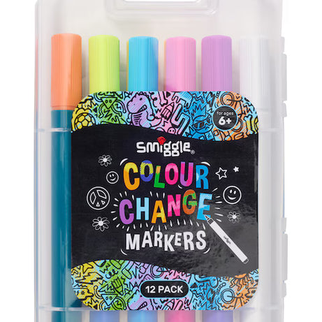 स्मगल - 12 रंग बदलने वाले मार्कर