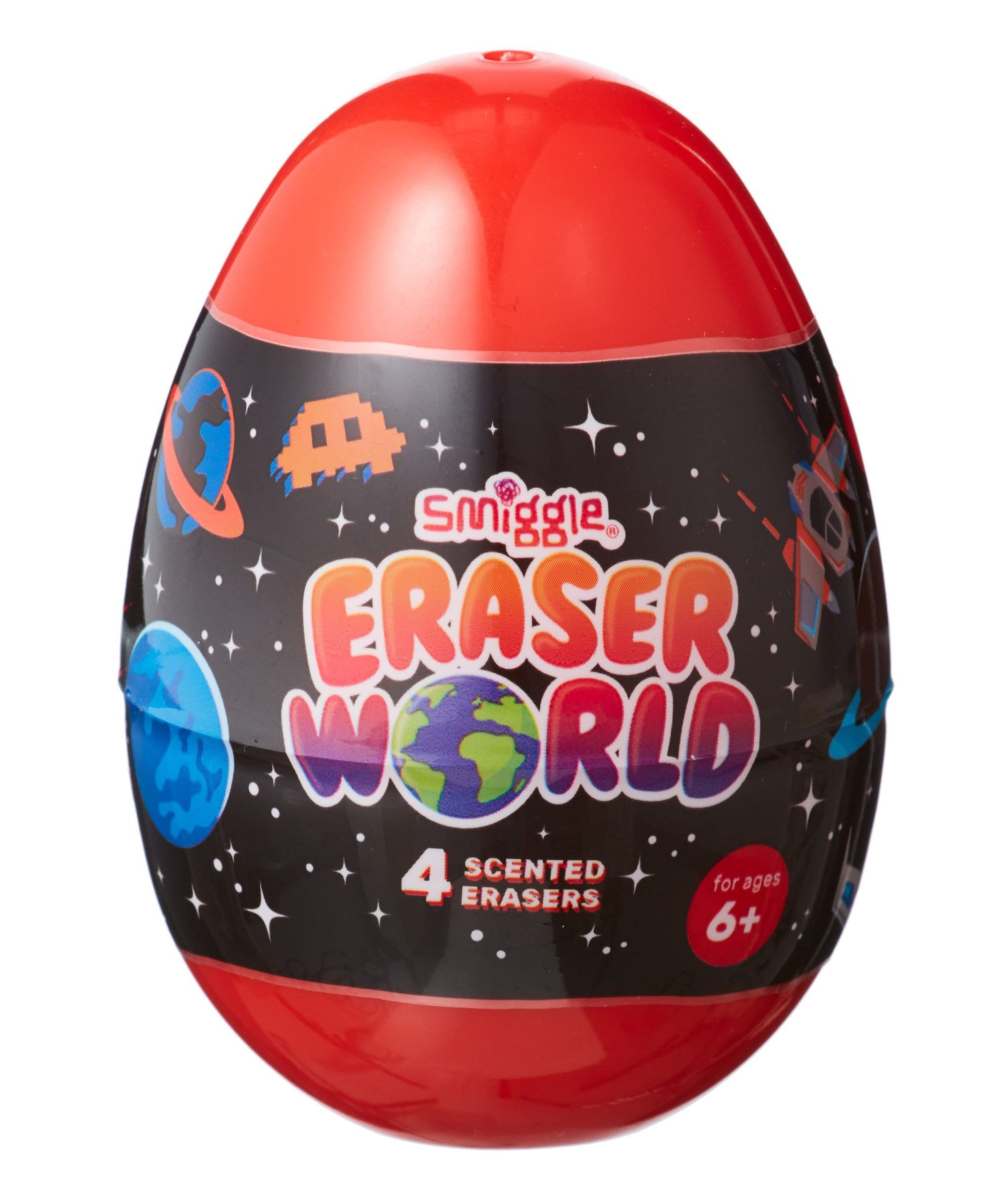 Smiggle - Silgi Dünyası Yumurta İçindeki Gezegenler Silgisi-Dinossi