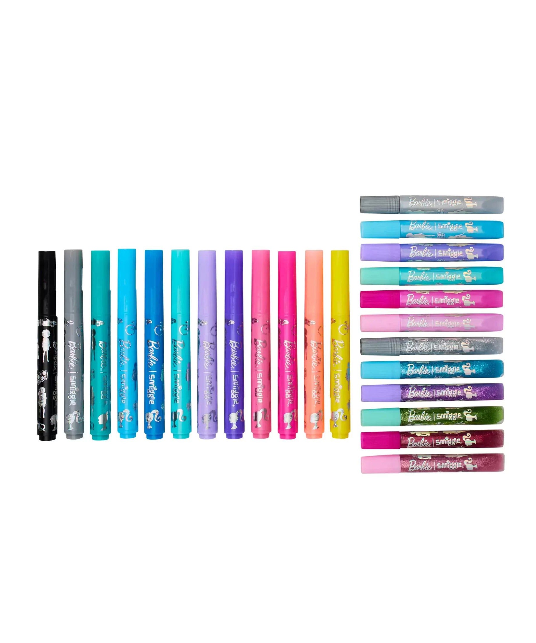 Smiggle - Barbie Işıltılı İşaretleyici Paketi-Dinossi