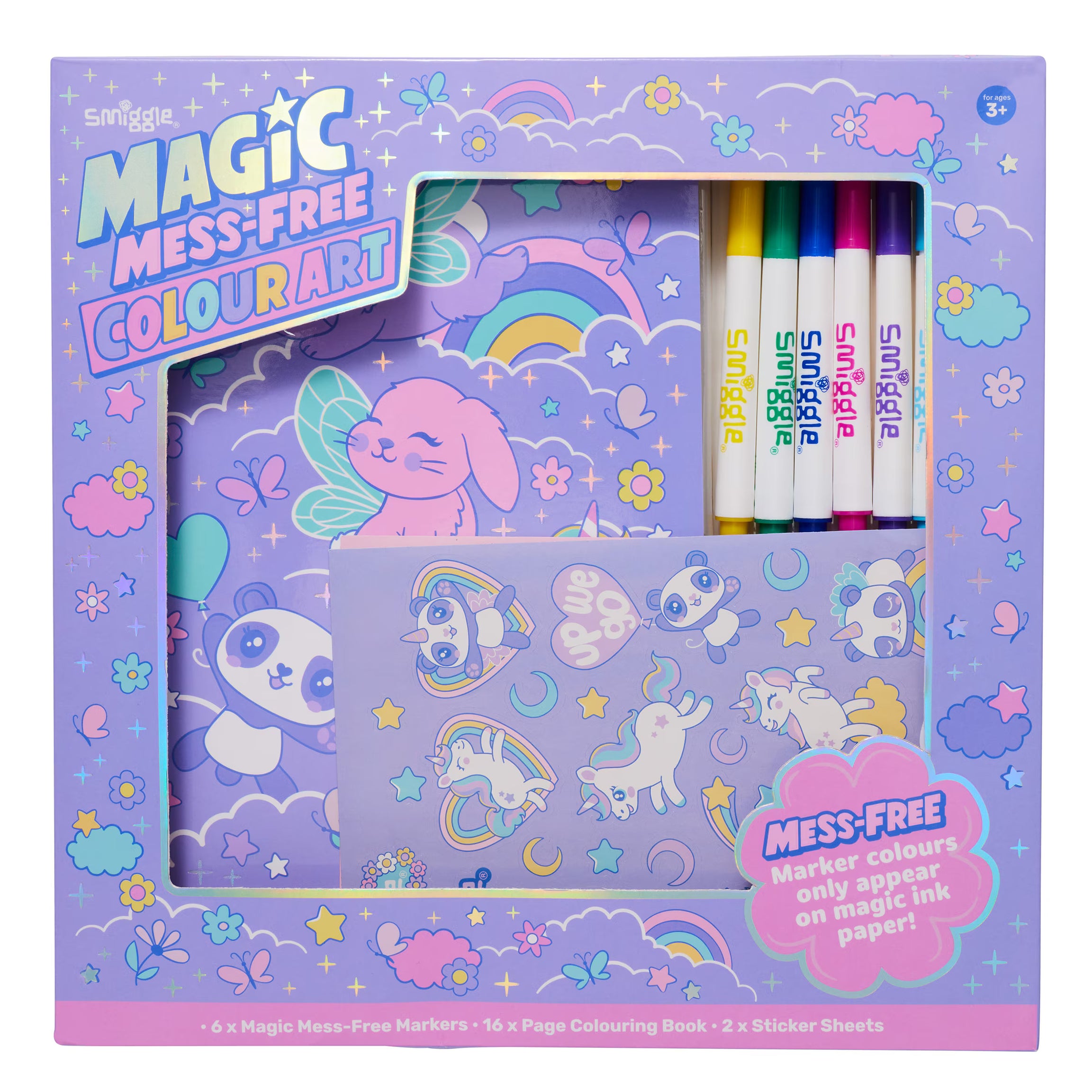 Smiggle – Blast Off Resim Tasarım ve Sanat Seti - Dinossi