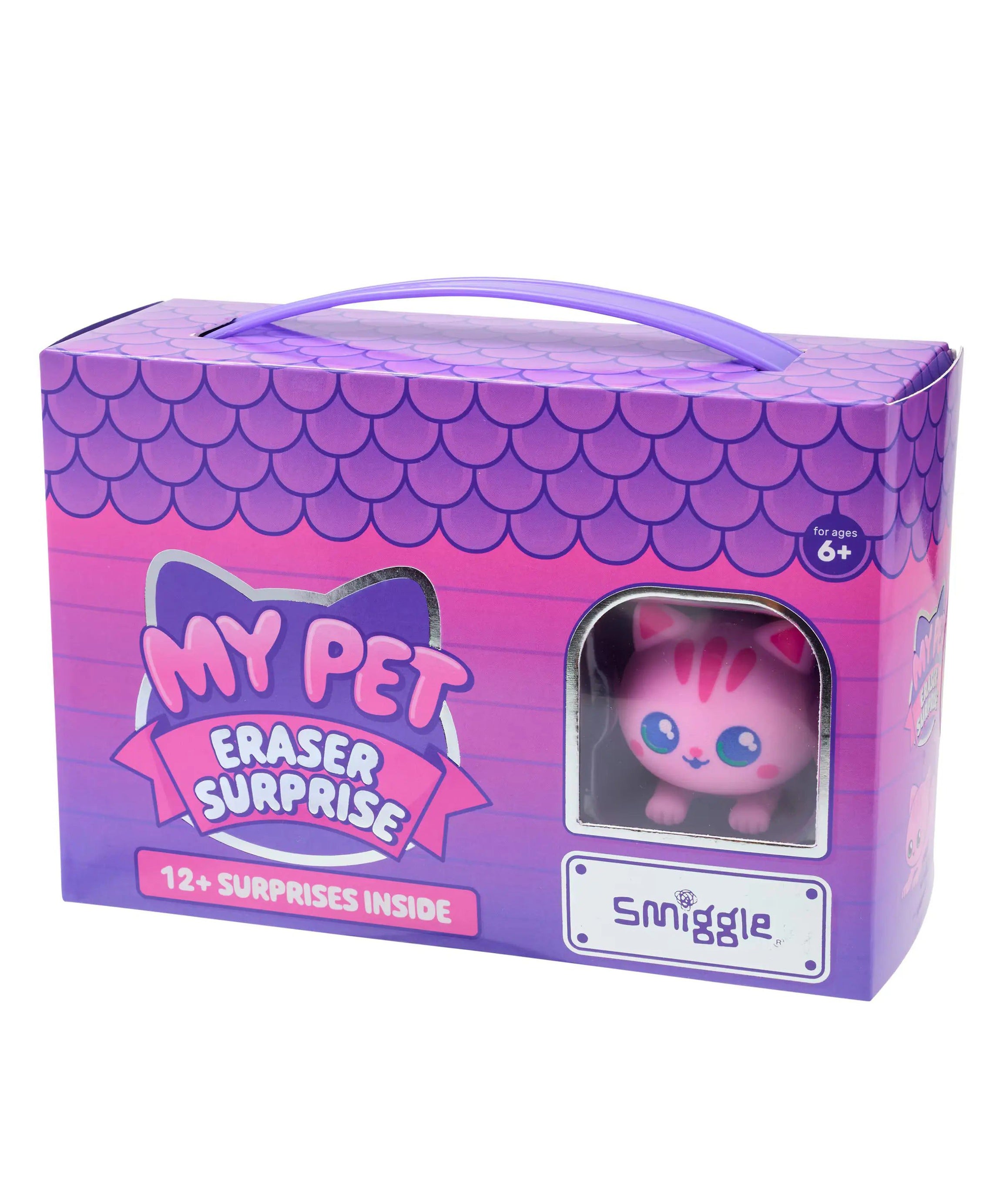 Smiggle - My Pet Sürpriz Kokulu Silgi Seti-Dinossi