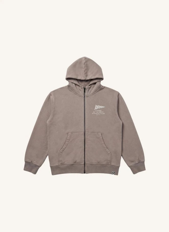 Finger in the nose - Harlan Run Club Organik Pamuklu Sweatshirt | Gri