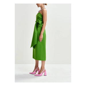 Essentiel Antwerp - Juror strapless elbise | Yeşil (हरा)