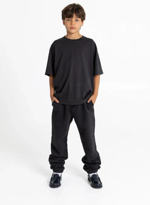 Smallable Kid - Rush Organik Pamuk Jogger | Siyah