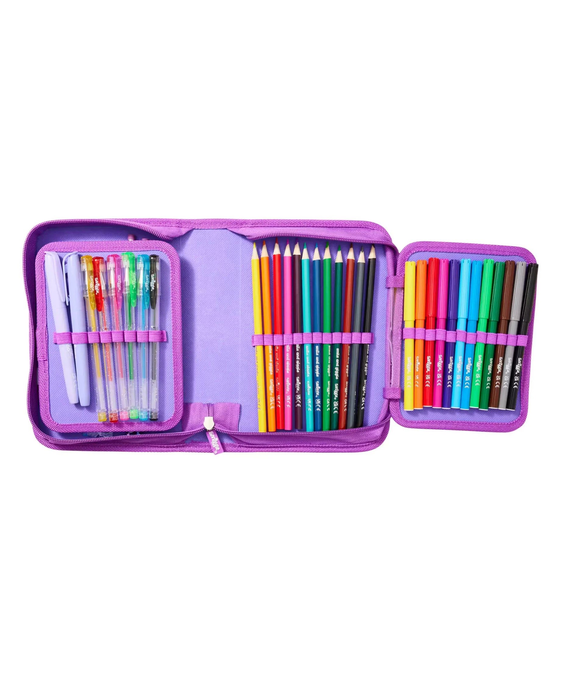 Smiggle - Away Midi Unicorn Konsolu Kırtasiye Seti-Dinossi