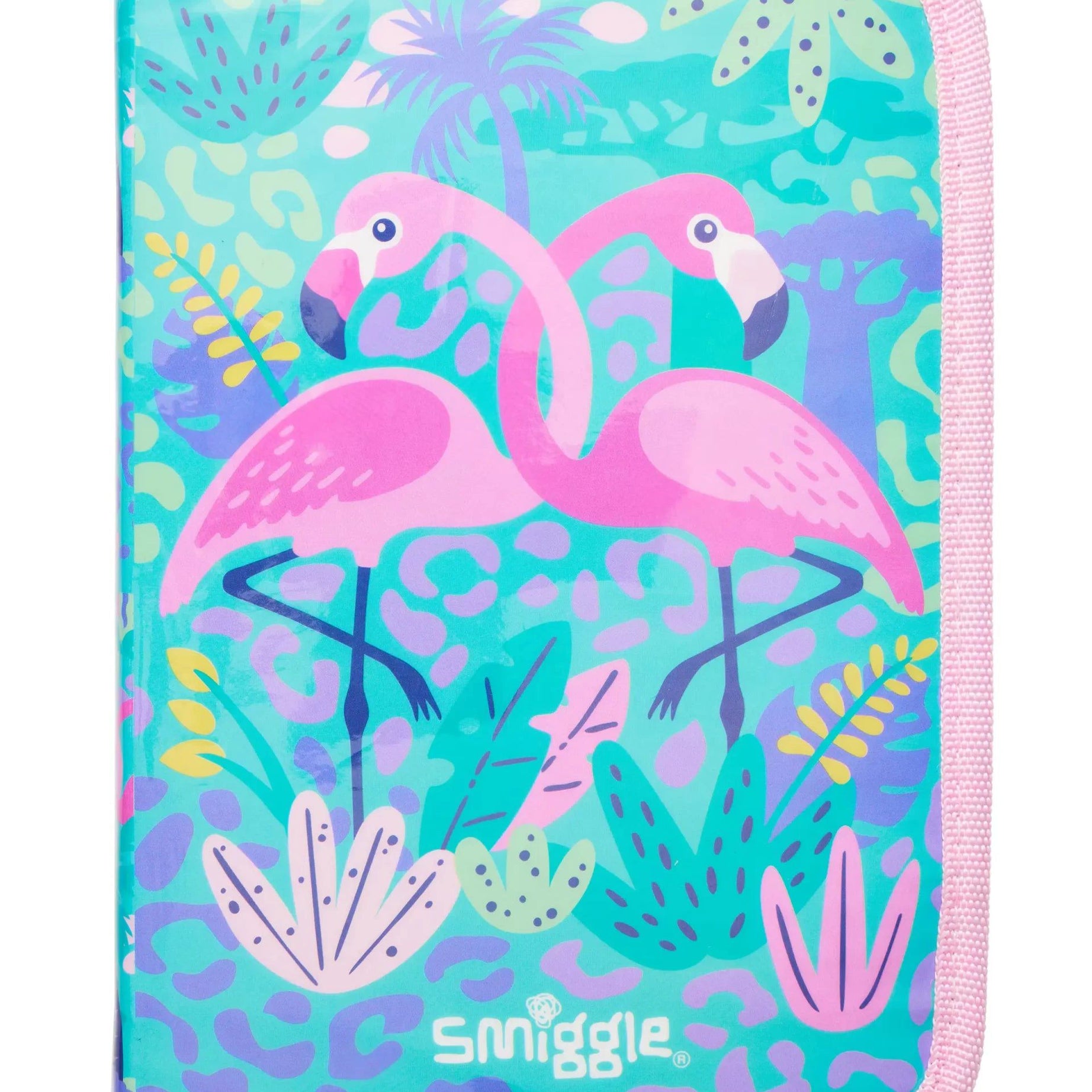 Smiggle - Wild Side Flamingo Kalem Kutusu ve Kırtasiye Seti-Dinossi
