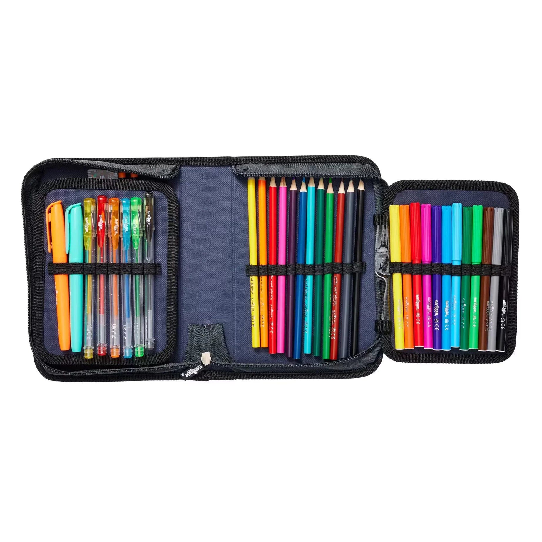 Smiggle - Wild Side Gool Kalem Kutusu ve Kırtasiye Seti-Dinossi